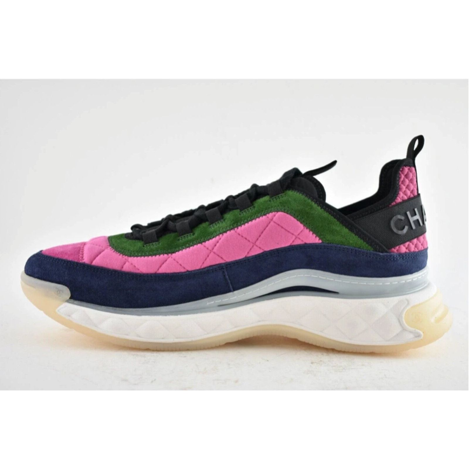 Chanel Chanel 21K Men CC Logo Low Top Trainer Sneaker 44 11 Size US 11 / EU 44 - 6 Thumbnail