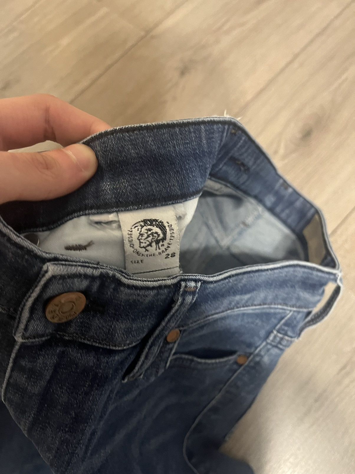Diesel Diesel Skinzee denim W28 L32 Size 28" / US 6 / IT 42 - 4 Thumbnail