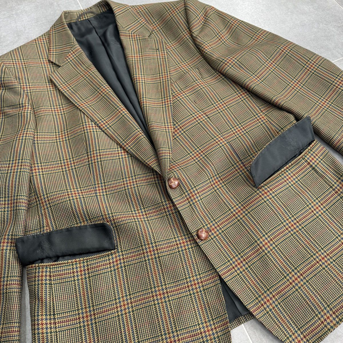 Vintage Vintage Burberrys' Bennet-S Blazer Size 27 Made in Germany Size 54R - 8 Thumbnail