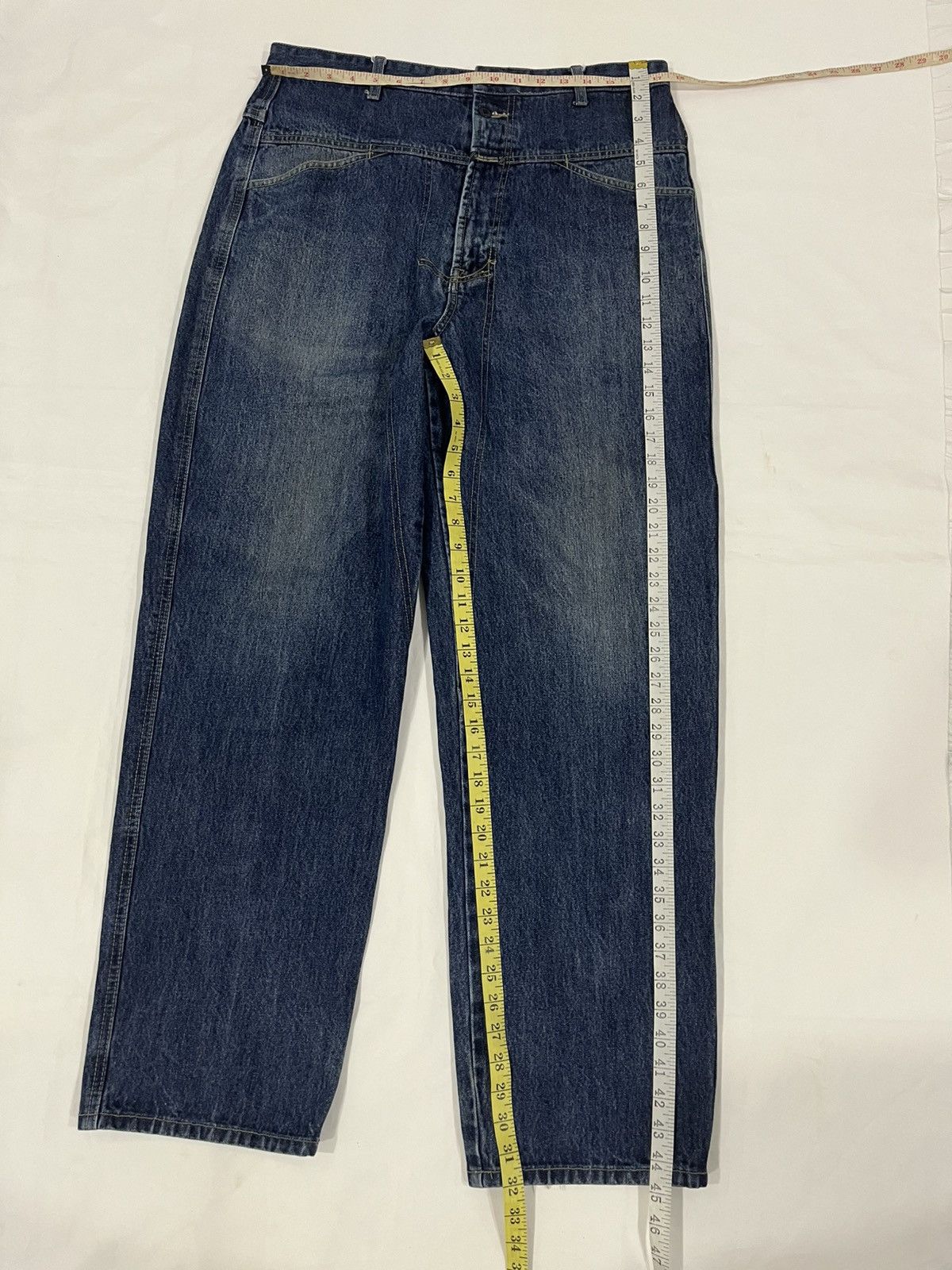 Designer × Marithe + Francois Girbaud × Vintage Marithe & Francois Girboud Workwear Carpenter Jeans Size US 34 / EU 50 - 14 Thumbnail