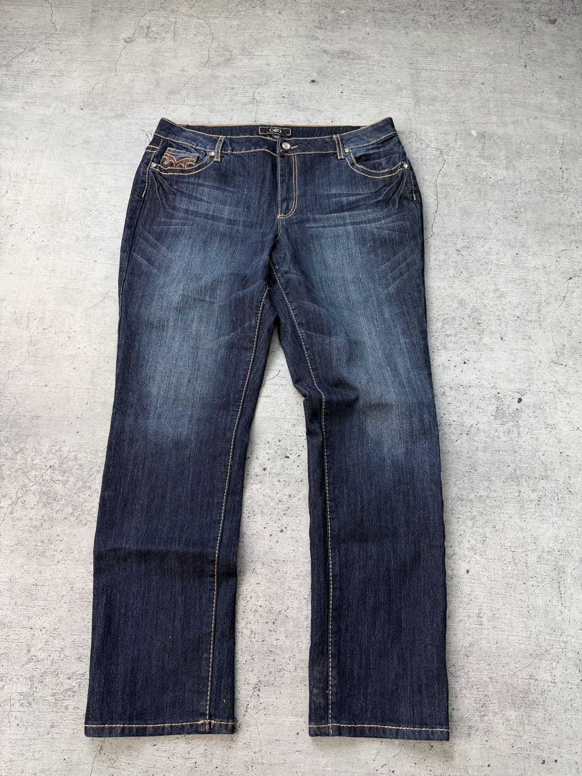 Rock Revival Vintage Rock Revival style Y2k Jeans Biker Punk Denim 2000s Size US 36 / EU 52 - 3 Thumbnail