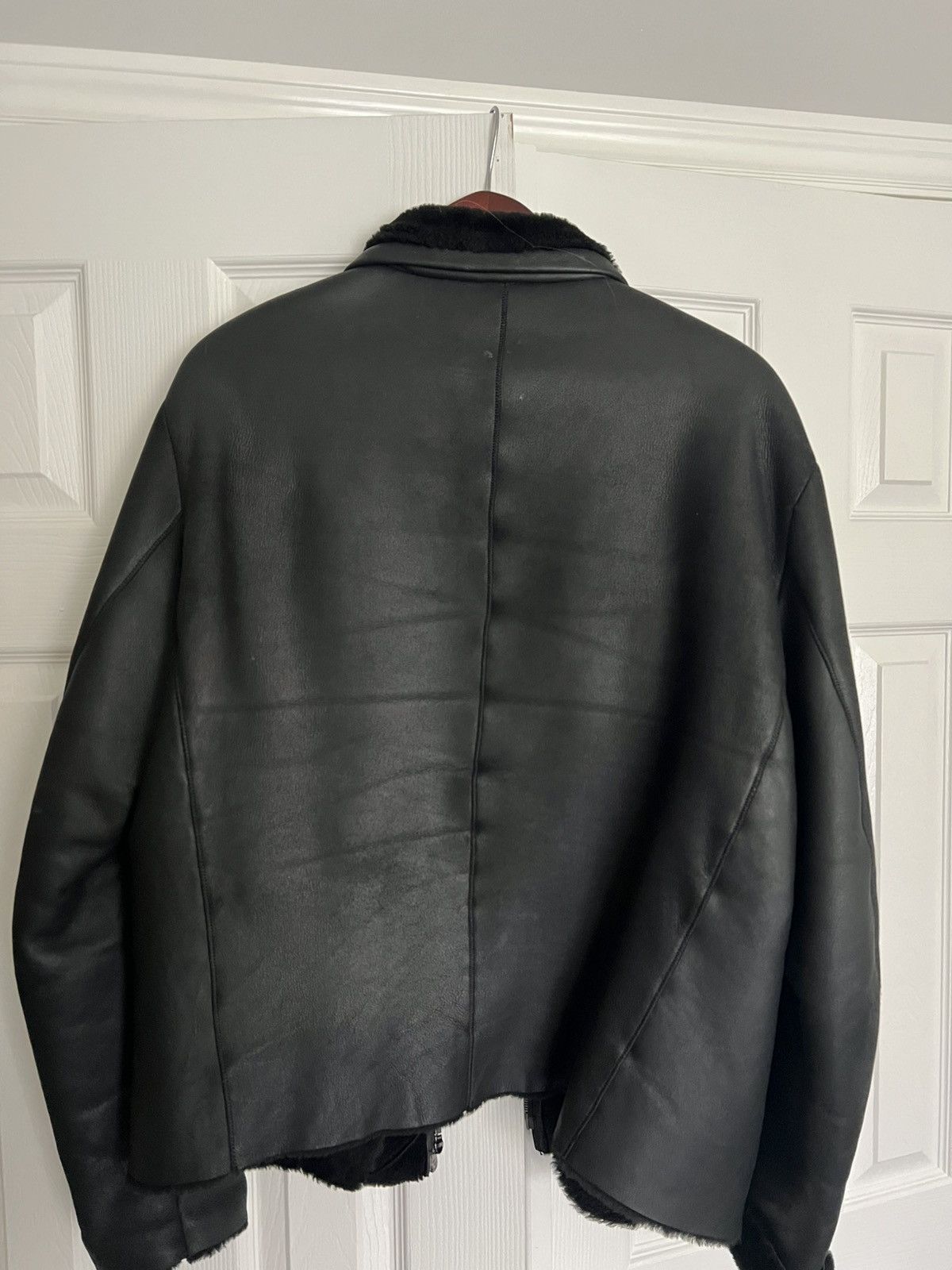 Armani Collezioni Armani Collezioni sheepskin leather jacket Size US XL / EU 56 / 4 - 9 Thumbnail