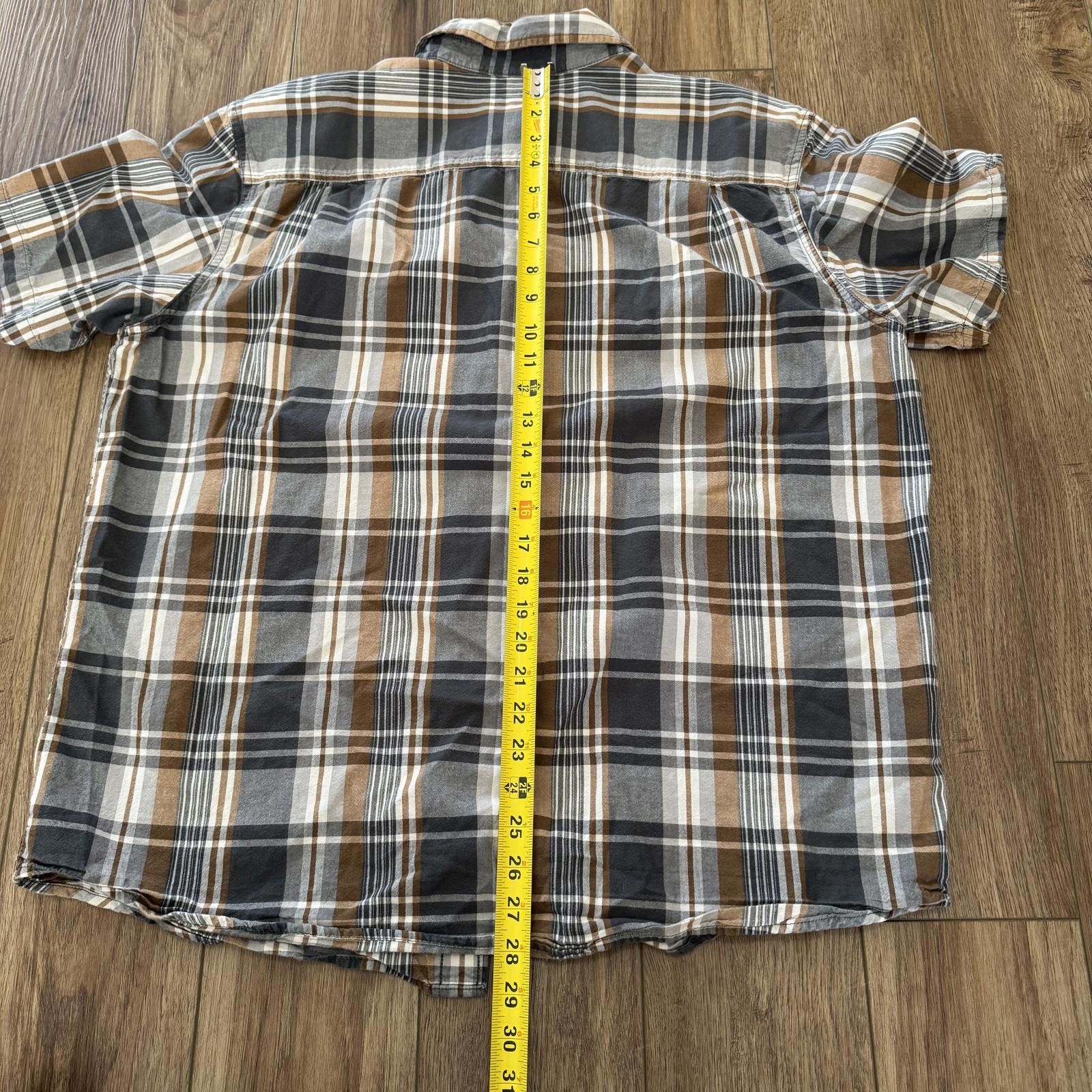 Carhartt Carhartt Relaxed Fit Plaid Button Up Shirt XL Workwear Size US XL / EU 56 / 4 - 6 Thumbnail