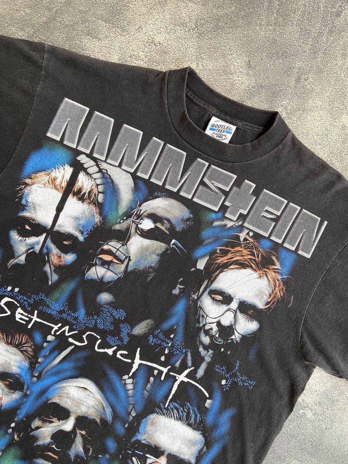 Band Tees × Vintage Rock Band Rammstein Bootleg Size US XL / EU 56 / 4 - 3 Thumbnail