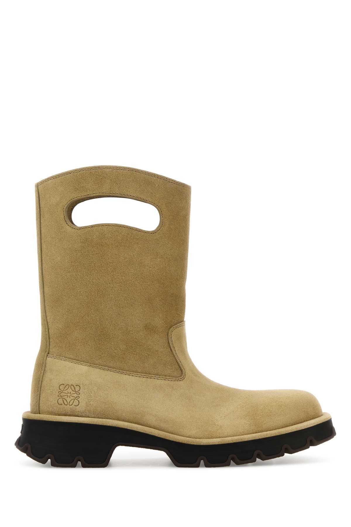 Loewe Beige Suede Boots Size US 11 / EU 44 - 1 Thumbnail