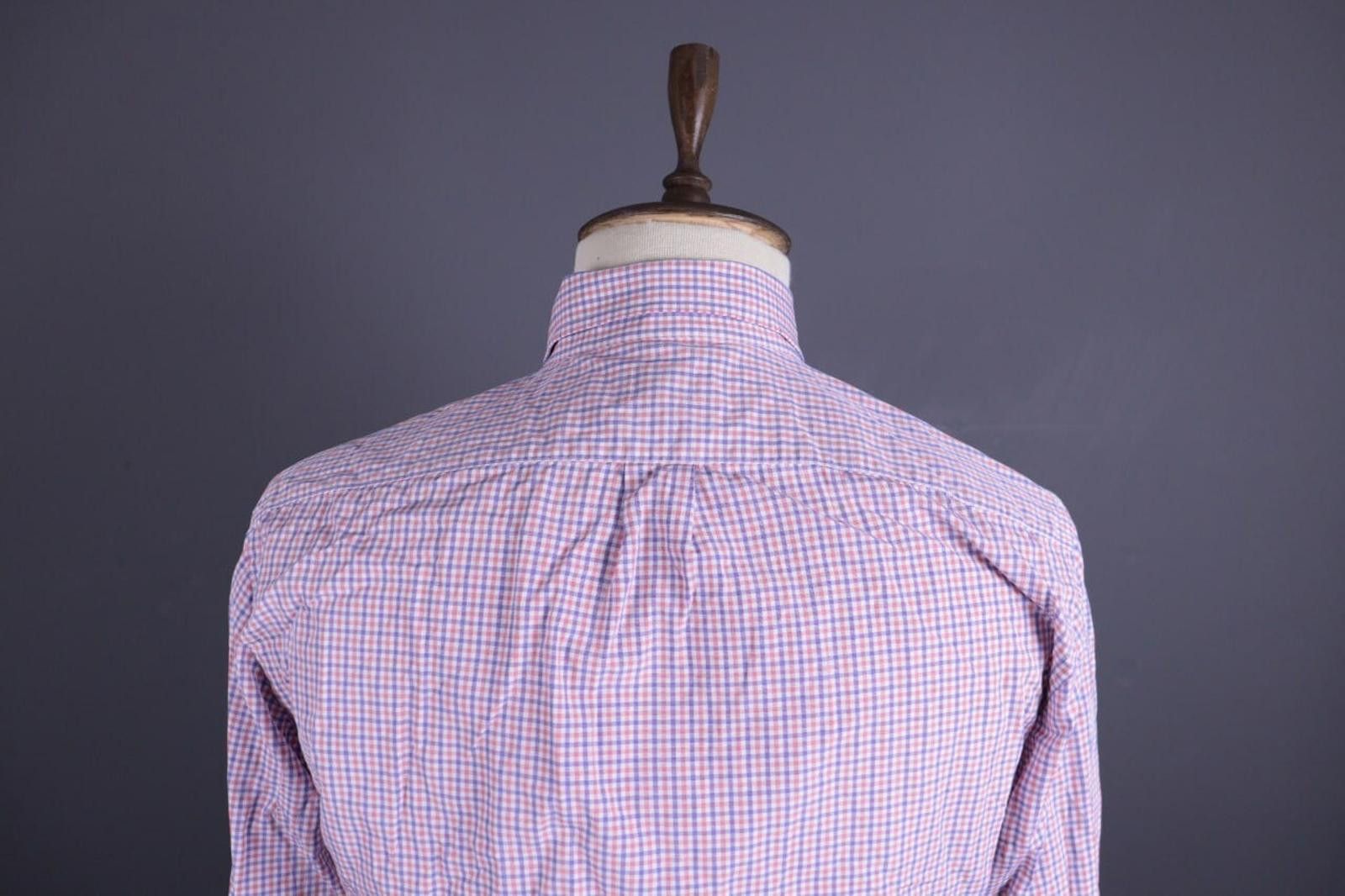 Designer Boggi Milano 2/100' Doppio Ritorto Down Shirt Size 41 / 16 Size US M / EU 48-50 / 2 - 8 Thumbnail