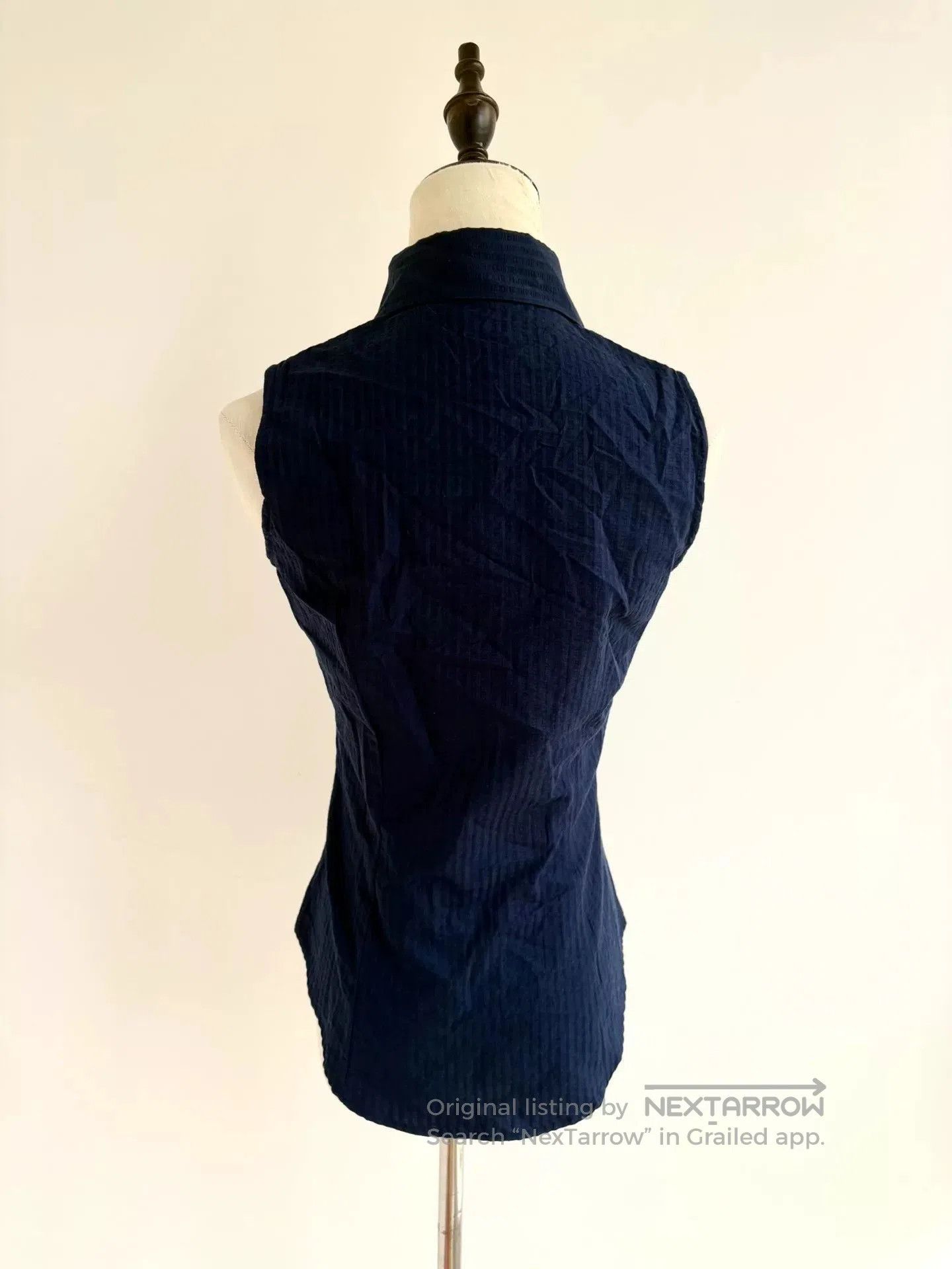 Vivienne Westwood Vivienne Westwood Blue Stripe Sleeveless Vest. Size US S / EU 44-46 / 1 - 4 Thumbnail