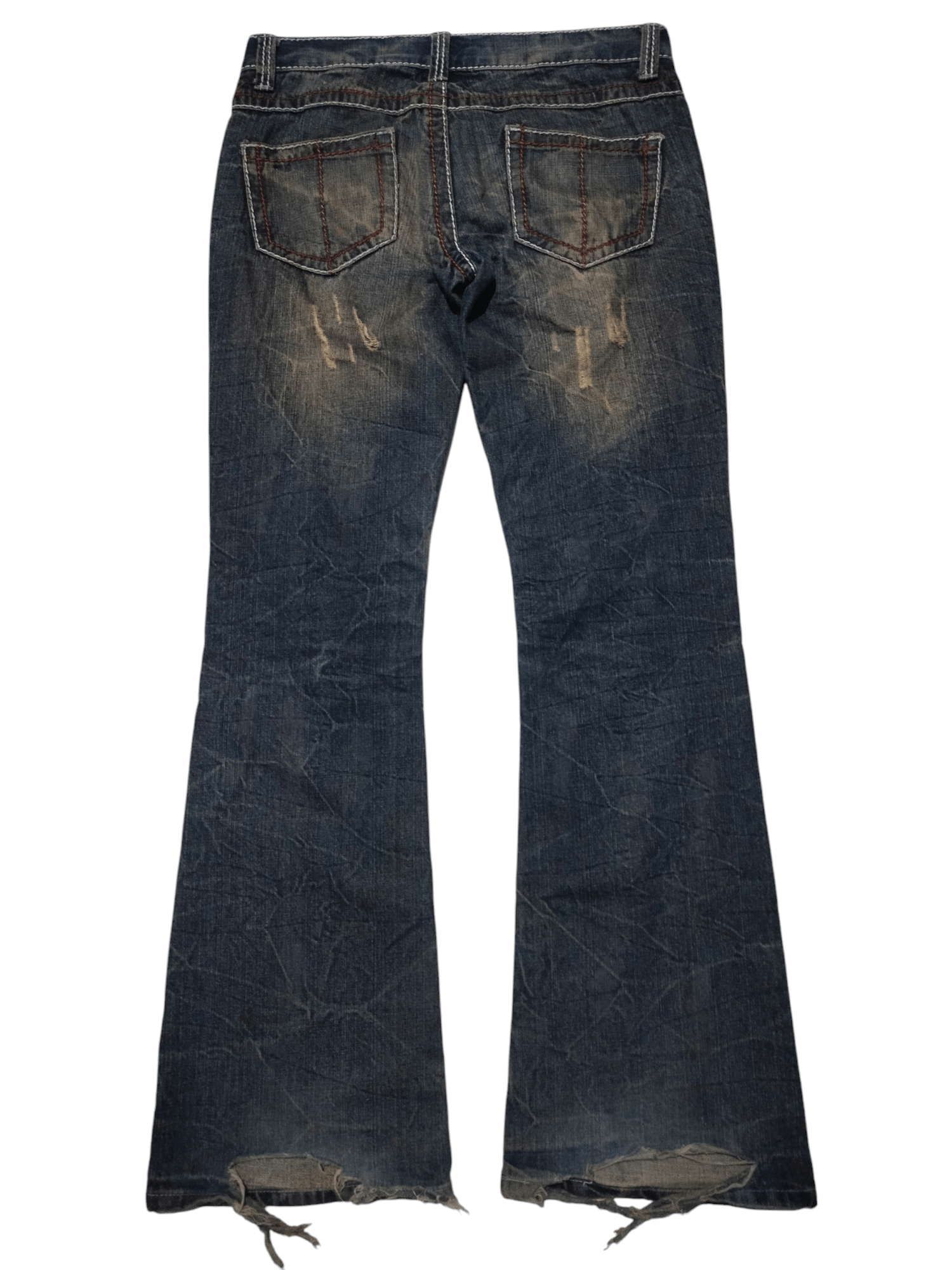 Other Beast Damage Flare Pants Size US 32 / EU 48 - 5 Thumbnail