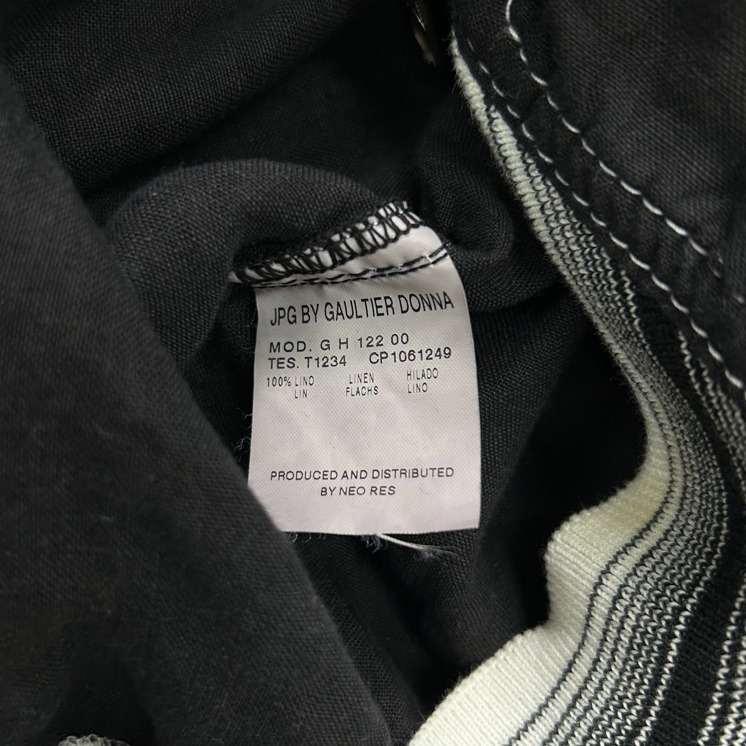 Jean Paul Gaultier Jean Paul Gaultier 90's Classique Zip-Up Puff Sleeve Top Size XS / US 0-2 / IT 36-38 - 6 Thumbnail