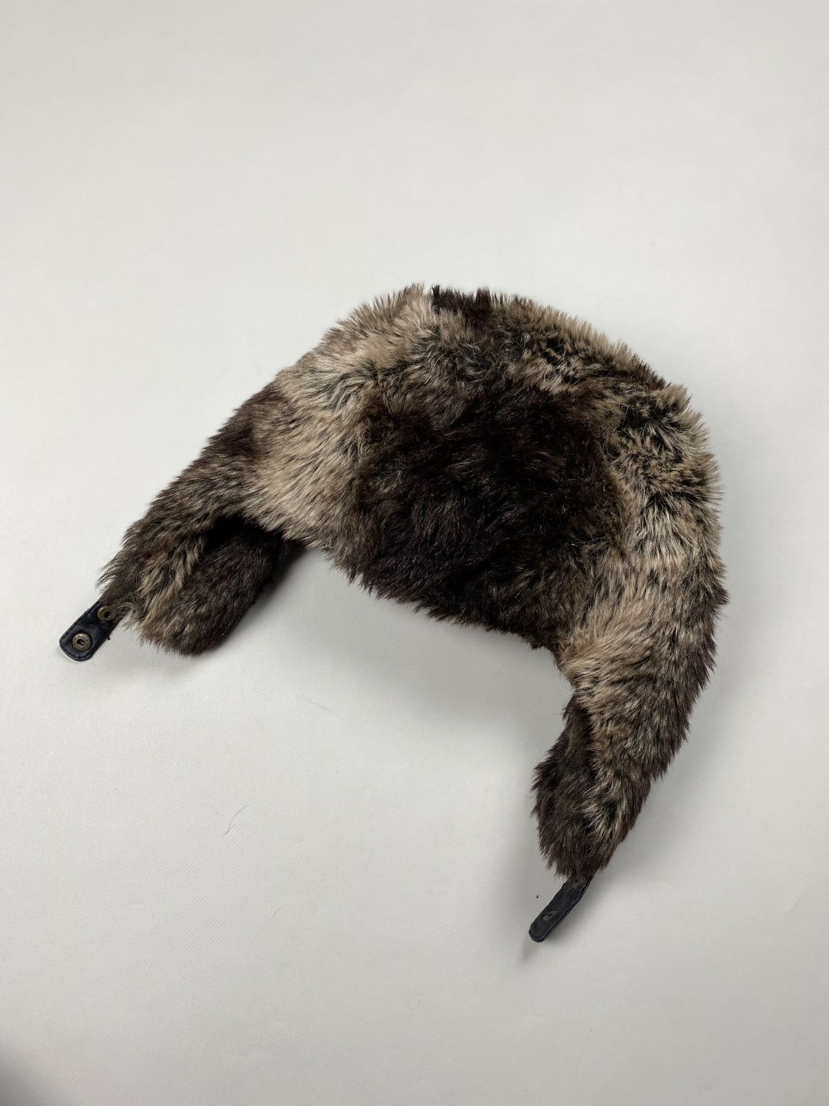 Japanese Brand Japanese Style Ushanka Trapper Hat Earflap Fuzzy Faux Fur Size ONE SIZE - 14 Thumbnail