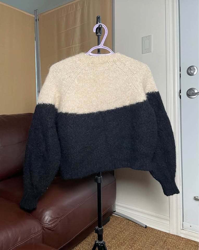 Paloma Wool Yin Yang Knit Sweater (Size Universal) in Black, Women's — image 2 of 4