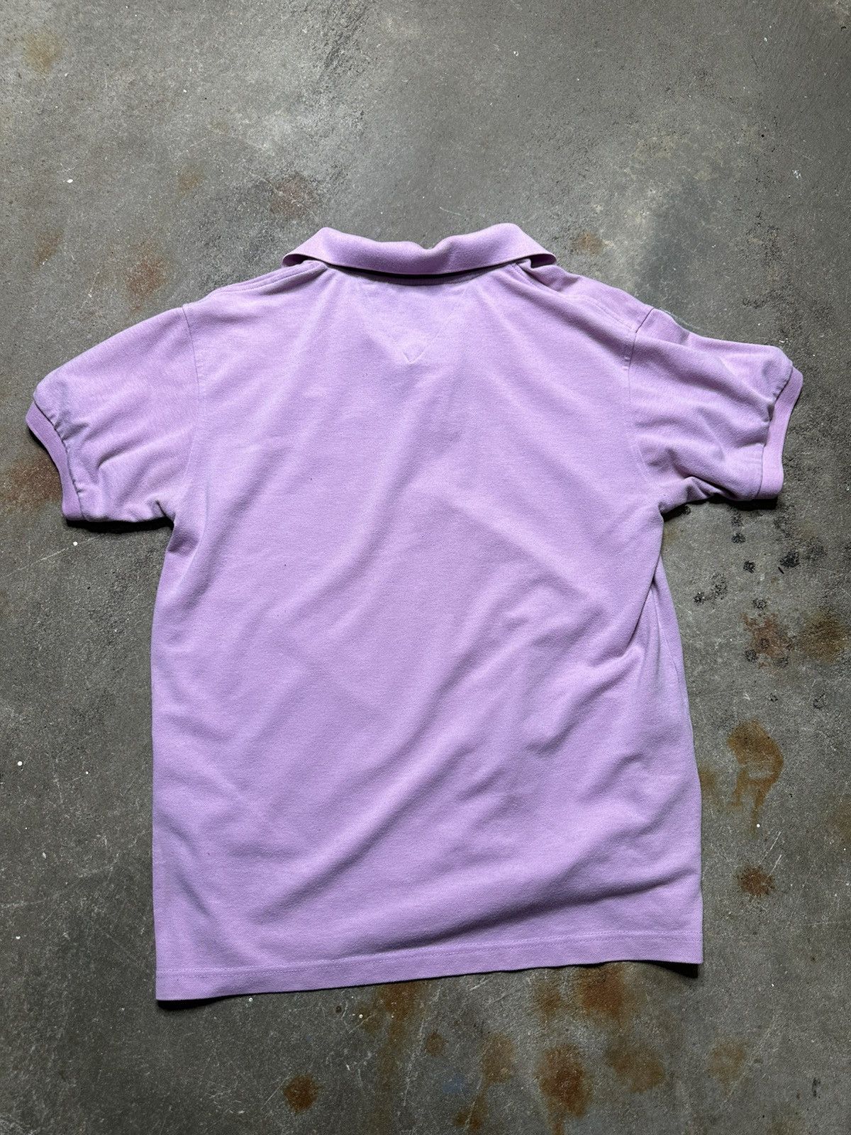 Tommy Hilfiger × Vintage Vintage light pink Tommy Hilfiger polo Size US M / EU 48-50 / 2 - 2 Thumbnail