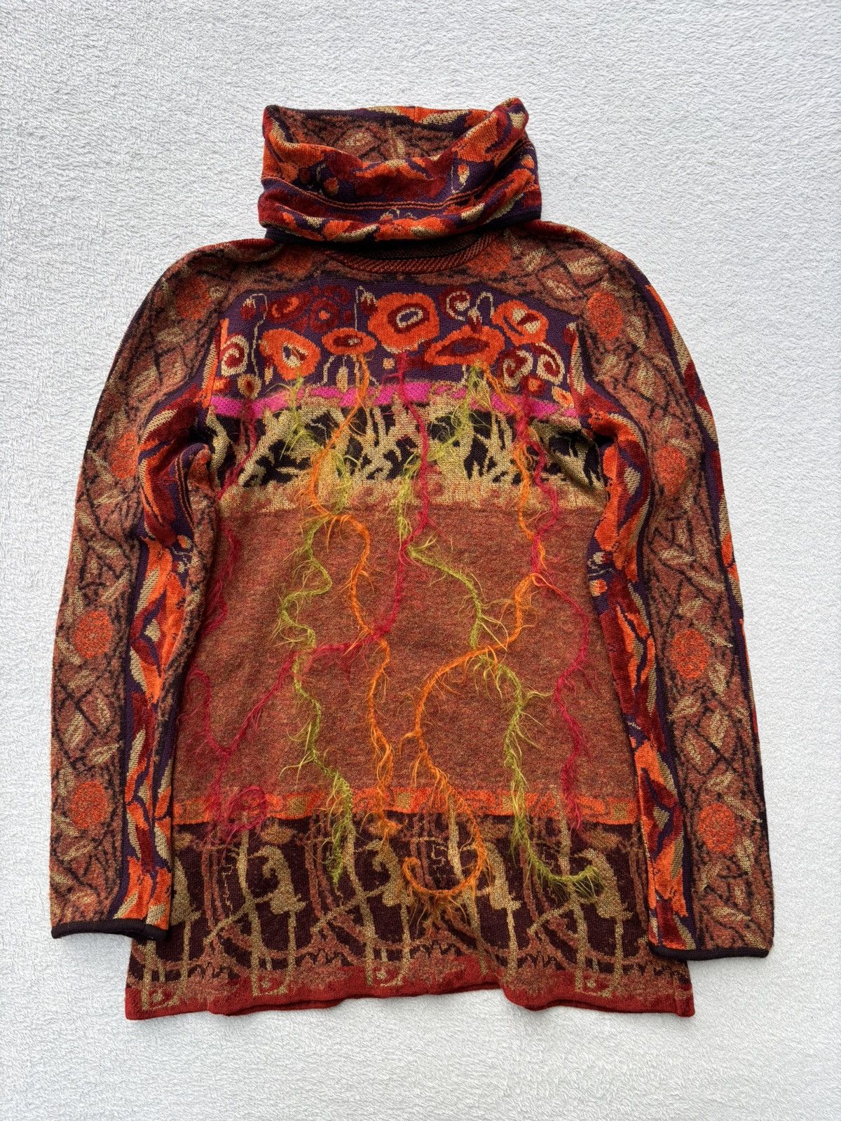 Kenzo 1990s Kenzo Knit Sweater Size S / US 4 / IT 40 - 9 Thumbnail
