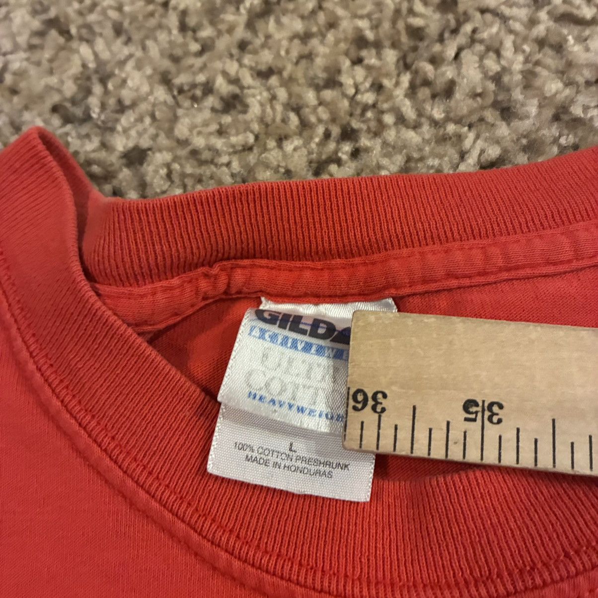 Asspizza Star Logo T- Shirt Red Size L Large Revived Rasta