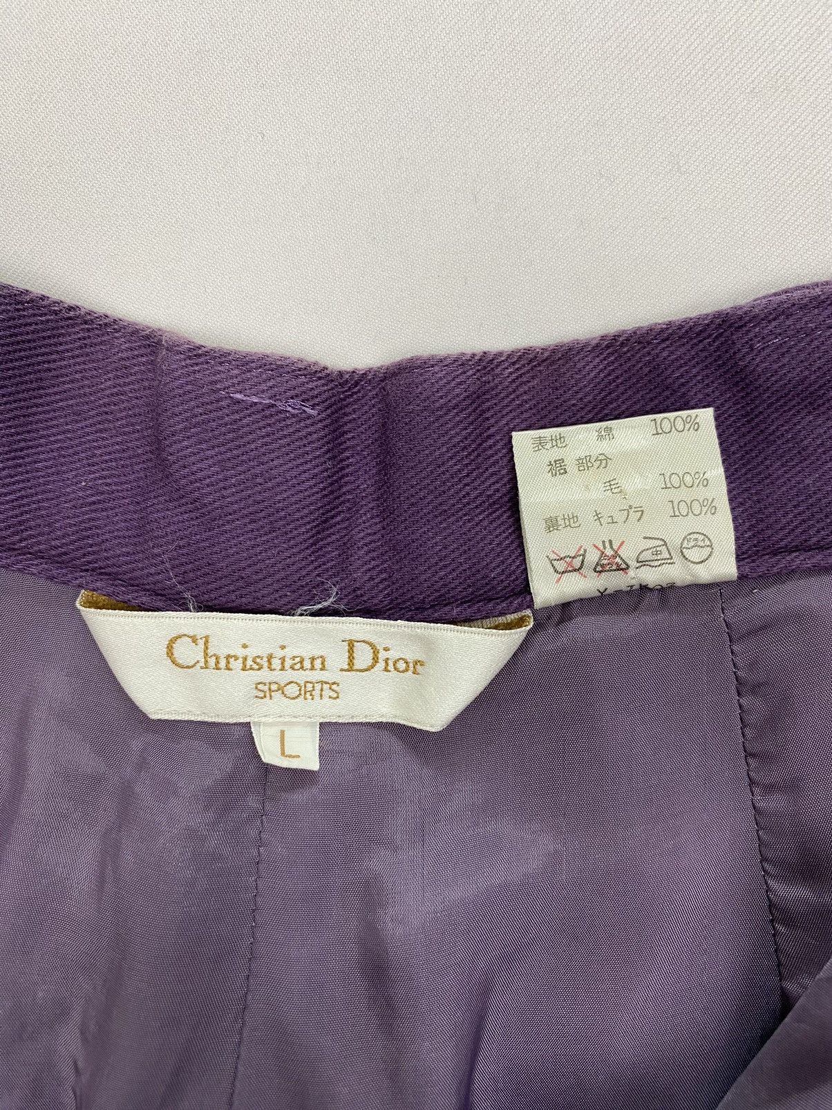 Christian Dior Monsieur × Vintage Vintage Christian Dior Sports Sun Faded Pant Size 26" / US 2 / IT 38 - 9 Thumbnail