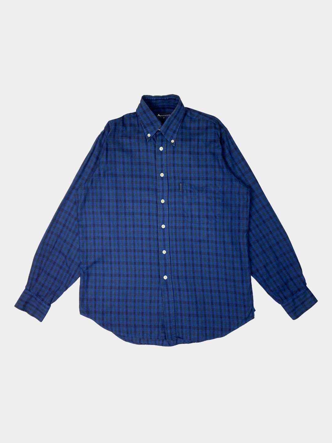 Aquascutum Aquascutum London Cotton Checked Pattern Button Up Shirt |  Grailed