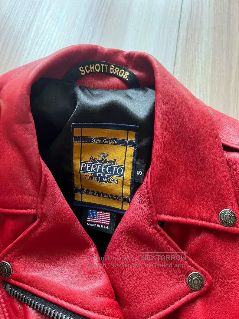 Schott Schott Leather coat Size US S / EU 44-46 / 1 - 4 Thumbnail