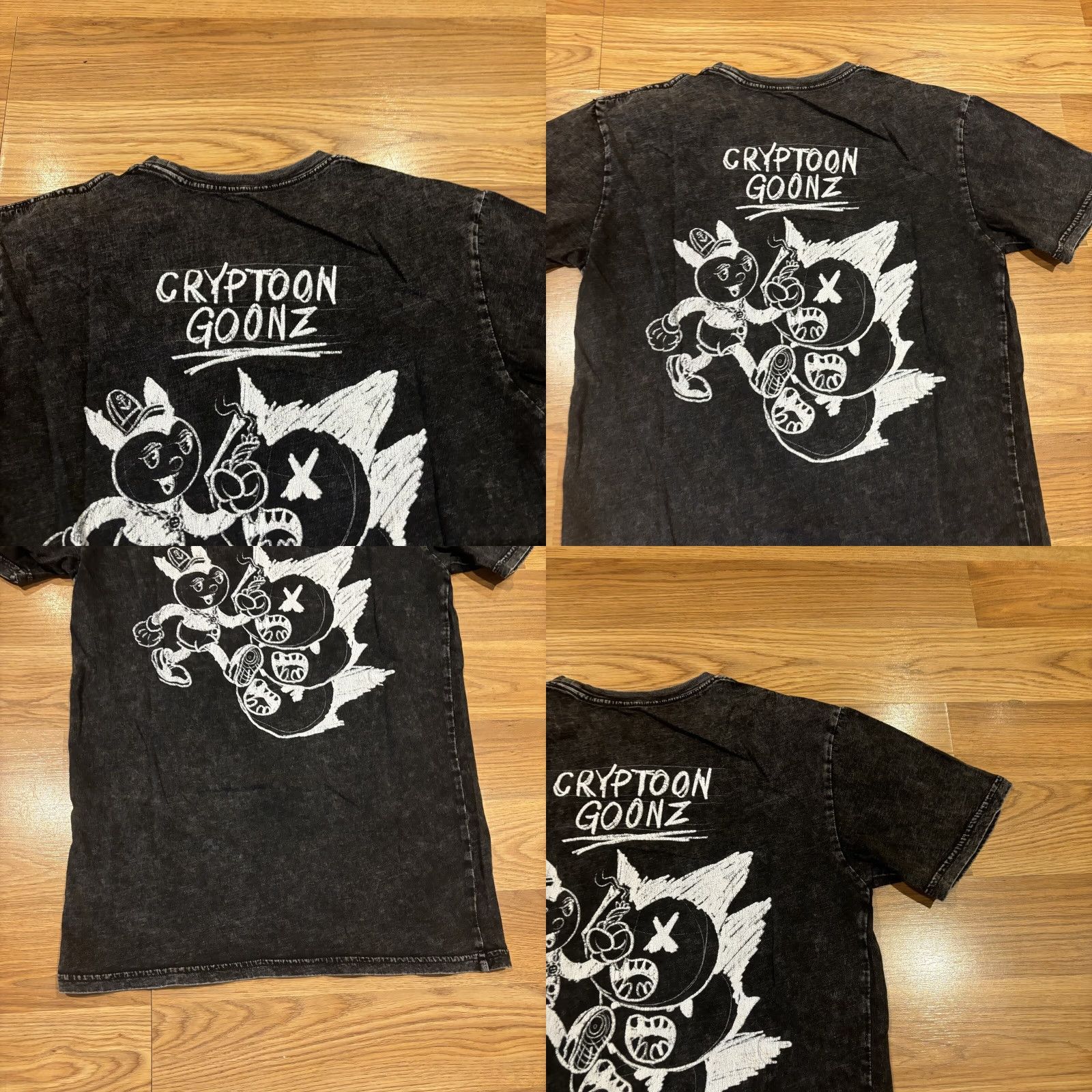 Urban Outfitters Cryptoon Goonz T-Shirt Skater Graphic Print Crew Neck Short Sleeve Gray White Size S Men Urban Outfitters Cartoon Size US S / EU 44-46 / 1 - 8 Thumbnail