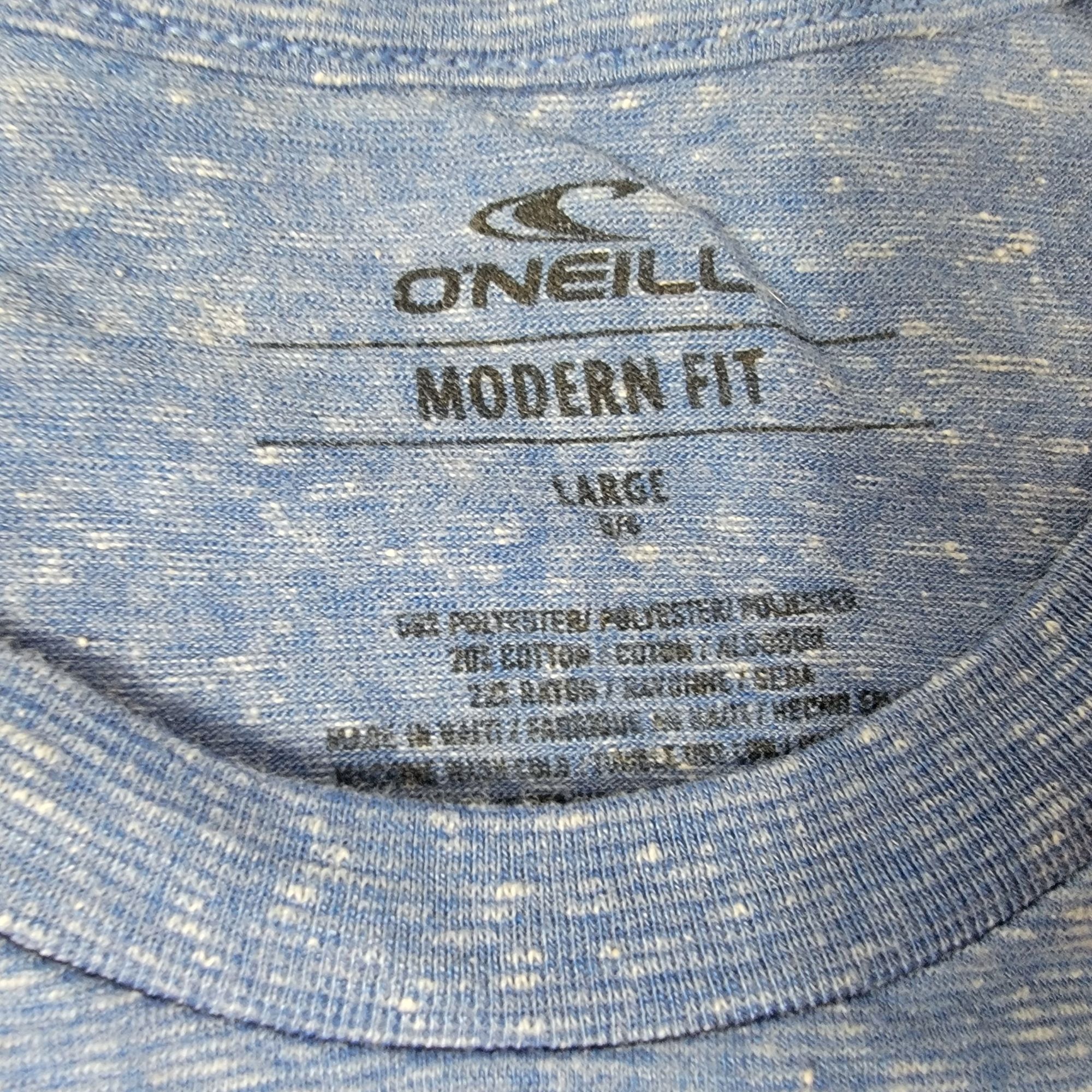 O'Neill ONeill Mens Blue Large Modern Fit Short Sleeve T Shirt Casua Size US L / EU 52-54 / 3 - 4 Thumbnail