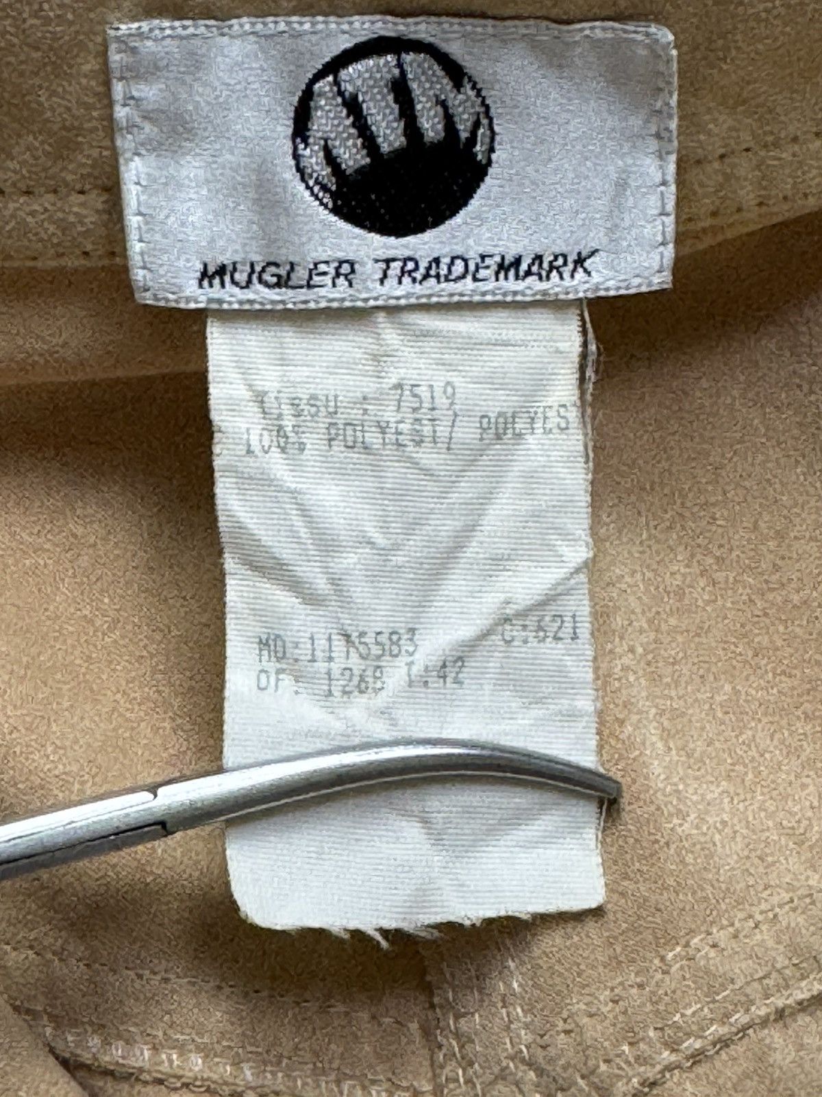 Thierry Mugler Thierry Mugler - Vintage Mugler Trademark Trousers Pants Size 30" / US 8 / IT 44 - 12 Thumbnail