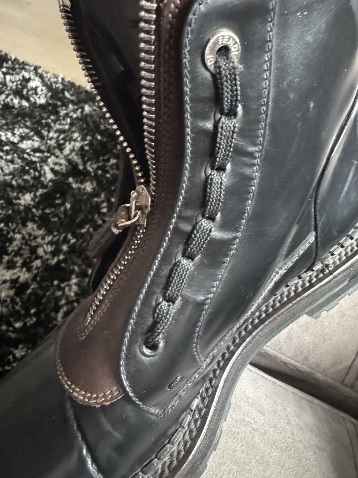 Fendi FENDI boots marked size UK7 study all photos and description Size US 8 / EU 41 - 14 Thumbnail