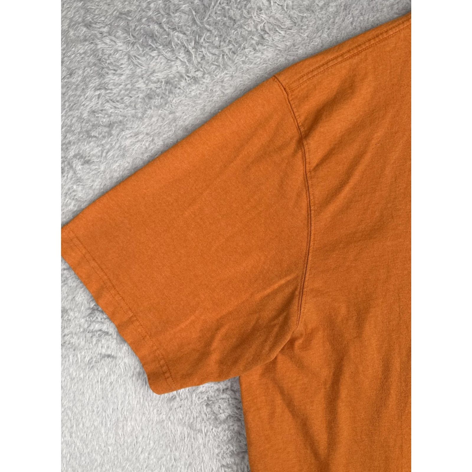 Carhartt Carhartt Shirt Mens 2XLT Orange Crew Neck Short Sleeve Pocket Tagless Workwear Size US XXL / EU 58 / 5 - 3 Thumbnail