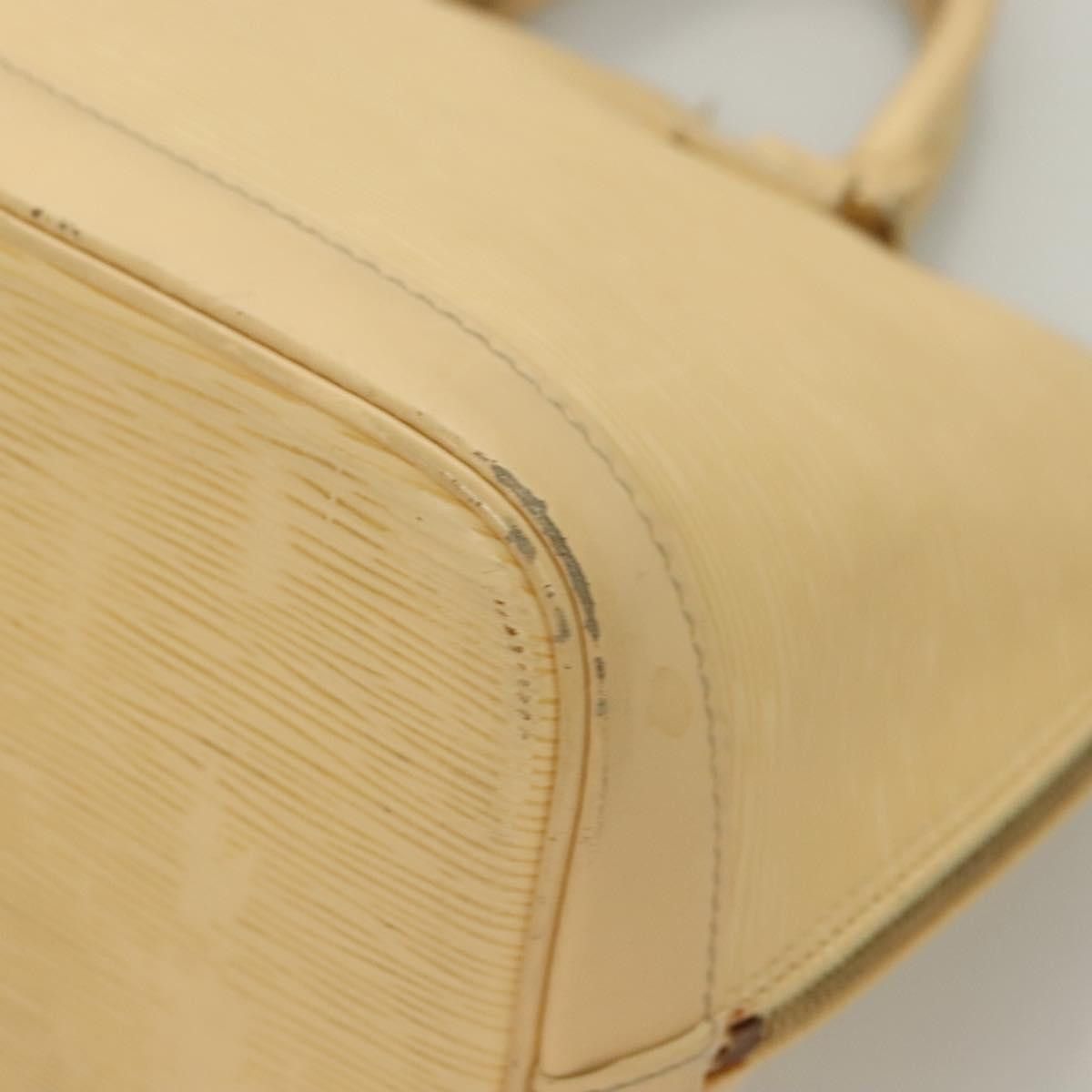 LOUIS VUITTON Epi Alma Hand Bag Vanilla M5214a M5214a