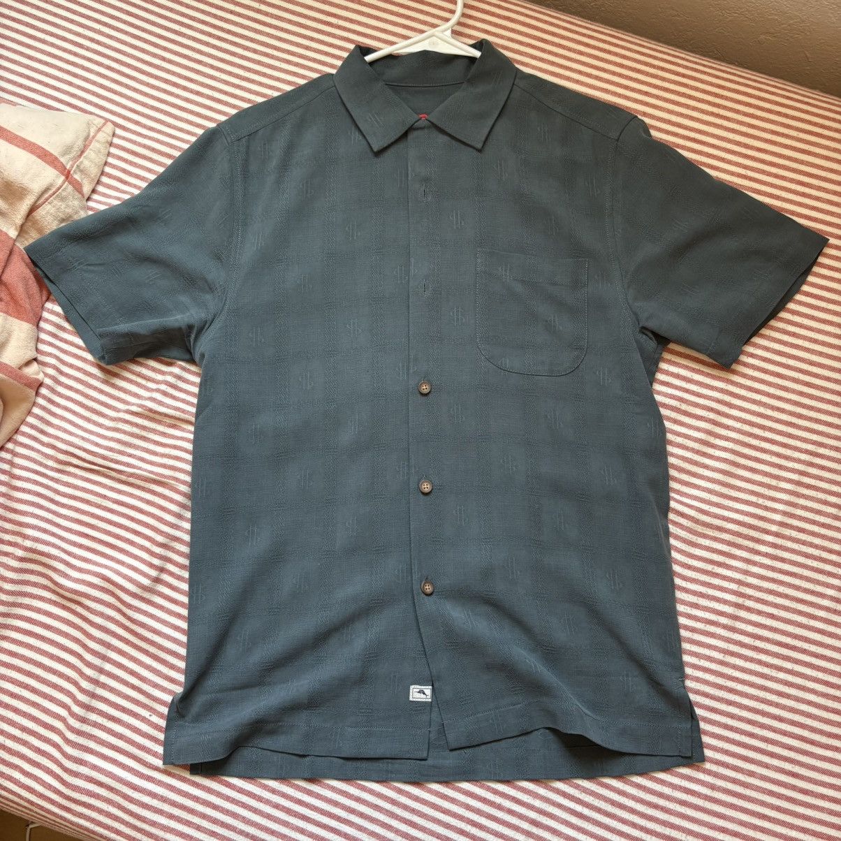 Tommy Bahama Tommy Bahama Silk Embroidered Shirt Size US XS / EU 42 / 0 - 3 Thumbnail