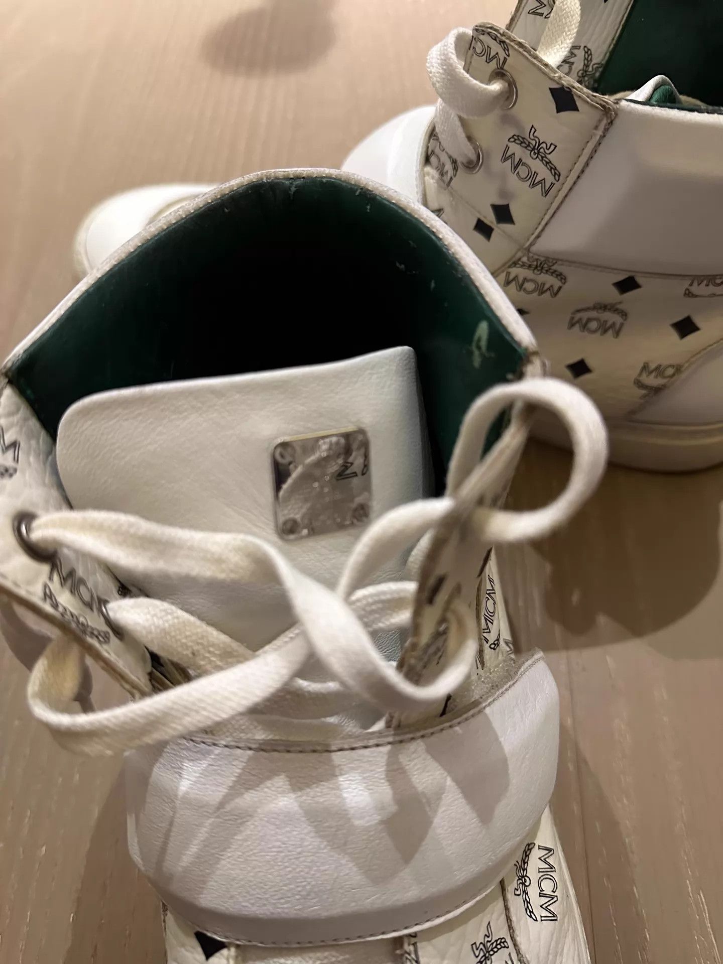 MCM MCM Vintage Eagle Logo Large Velcro Skate Sneakers 43 Size US 10 / EU 43 - 2 Thumbnail