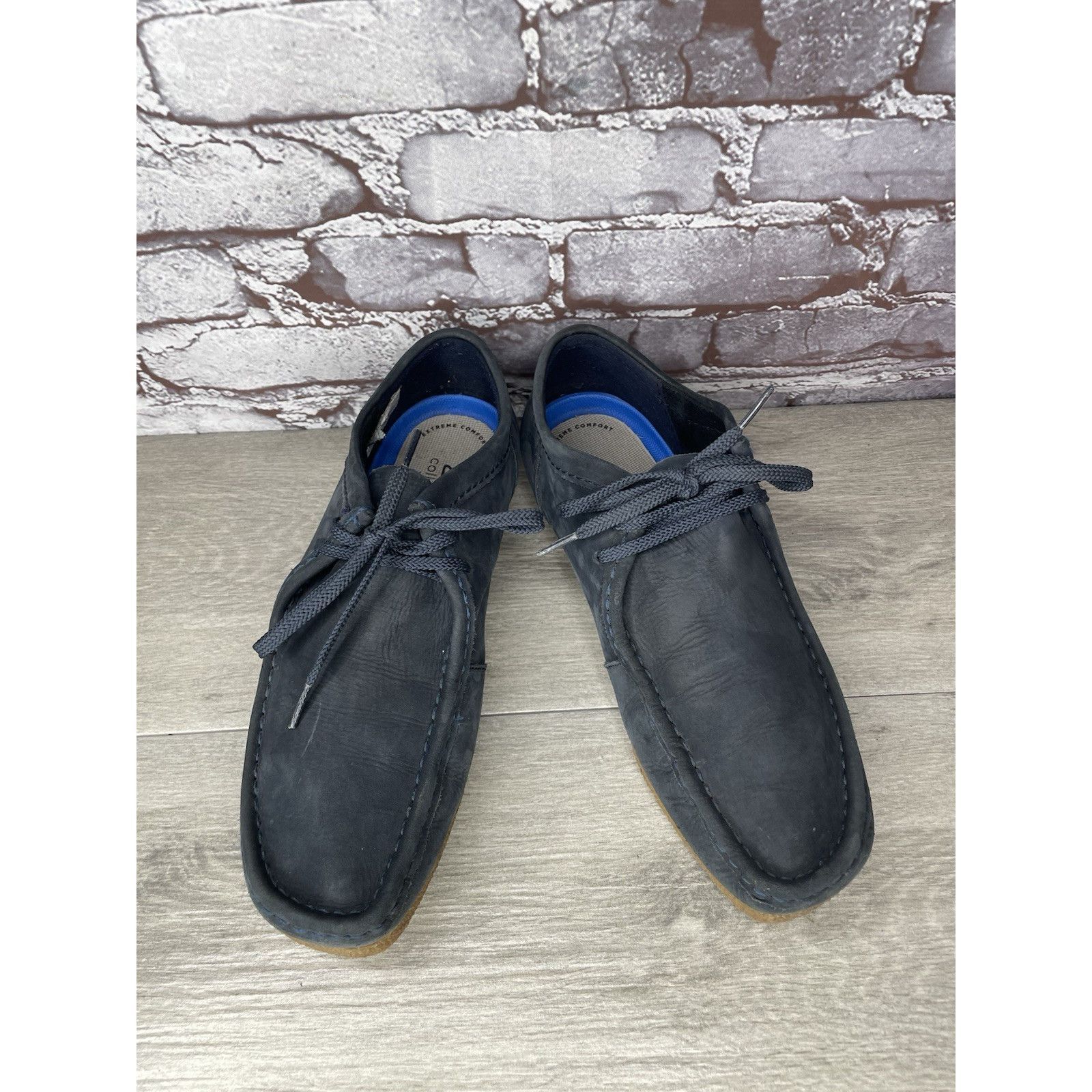 Clarks Clarks Wallabees Combi Blue Suede Leather Chukka Boots Men’s Size US 10.5 / EU 43-44 - 2 Thumbnail