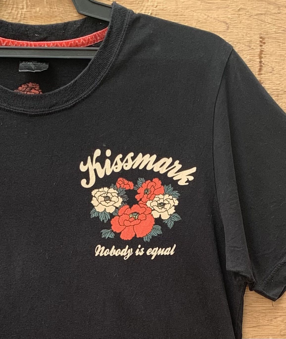 Japanese Brand Kissmark Nobody Is Equal T Shirt Size US M / EU 48-50 / 2 - 9 Thumbnail