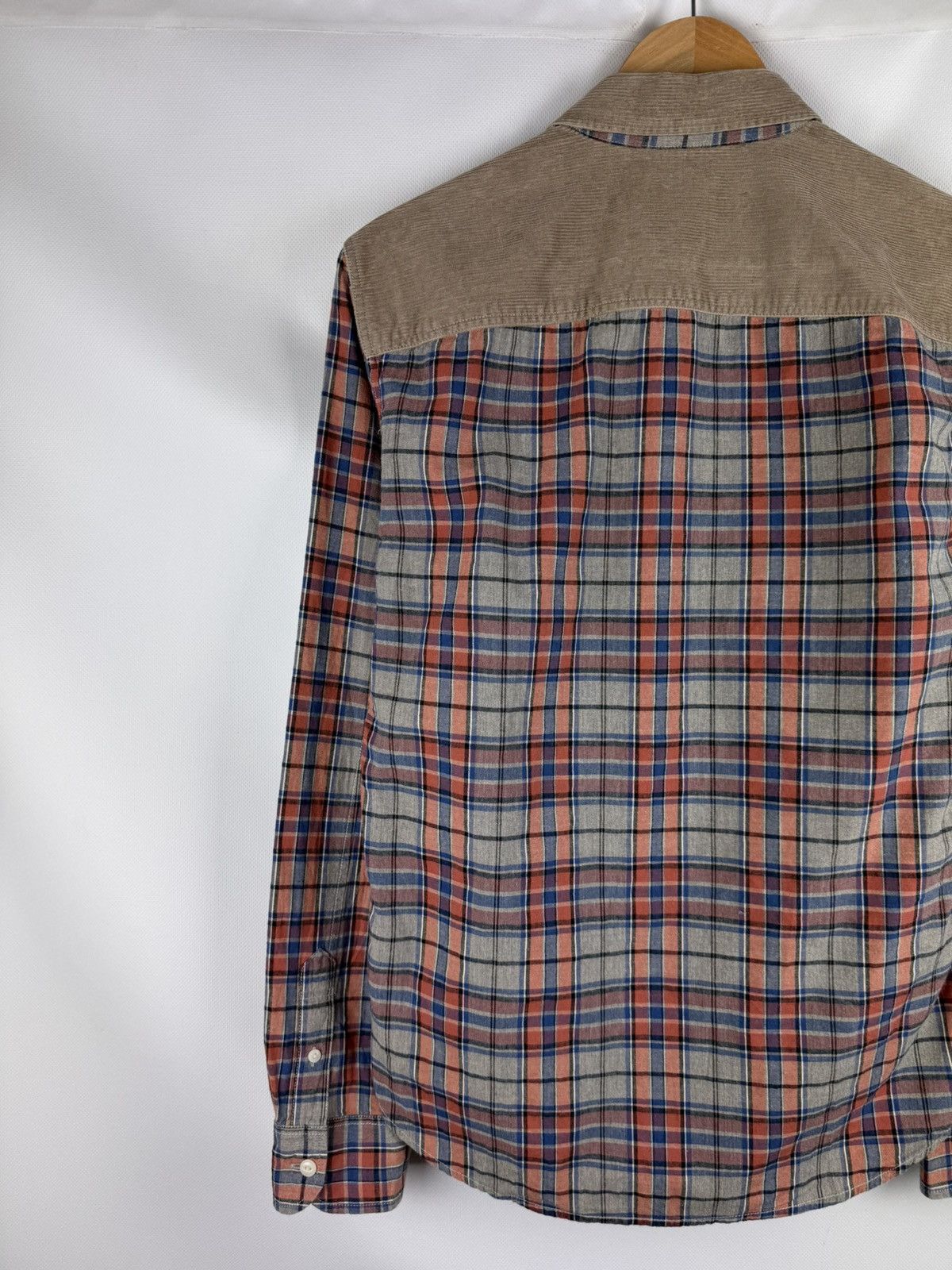 Allsaints Allsaints Hilliard LS Plaid Checked Flannel Button Up Shirt Size US S / EU 44-46 / 1 - 15 Thumbnail