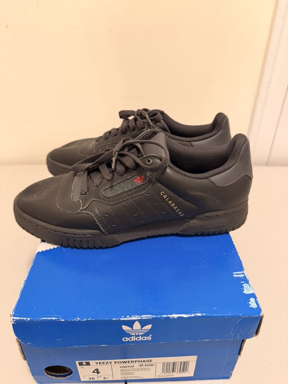 Yeezy Yeezy Powerphase Black Size 4 men / 5.5 women Size US 5.5 / IT 35.5 - 3 Thumbnail
