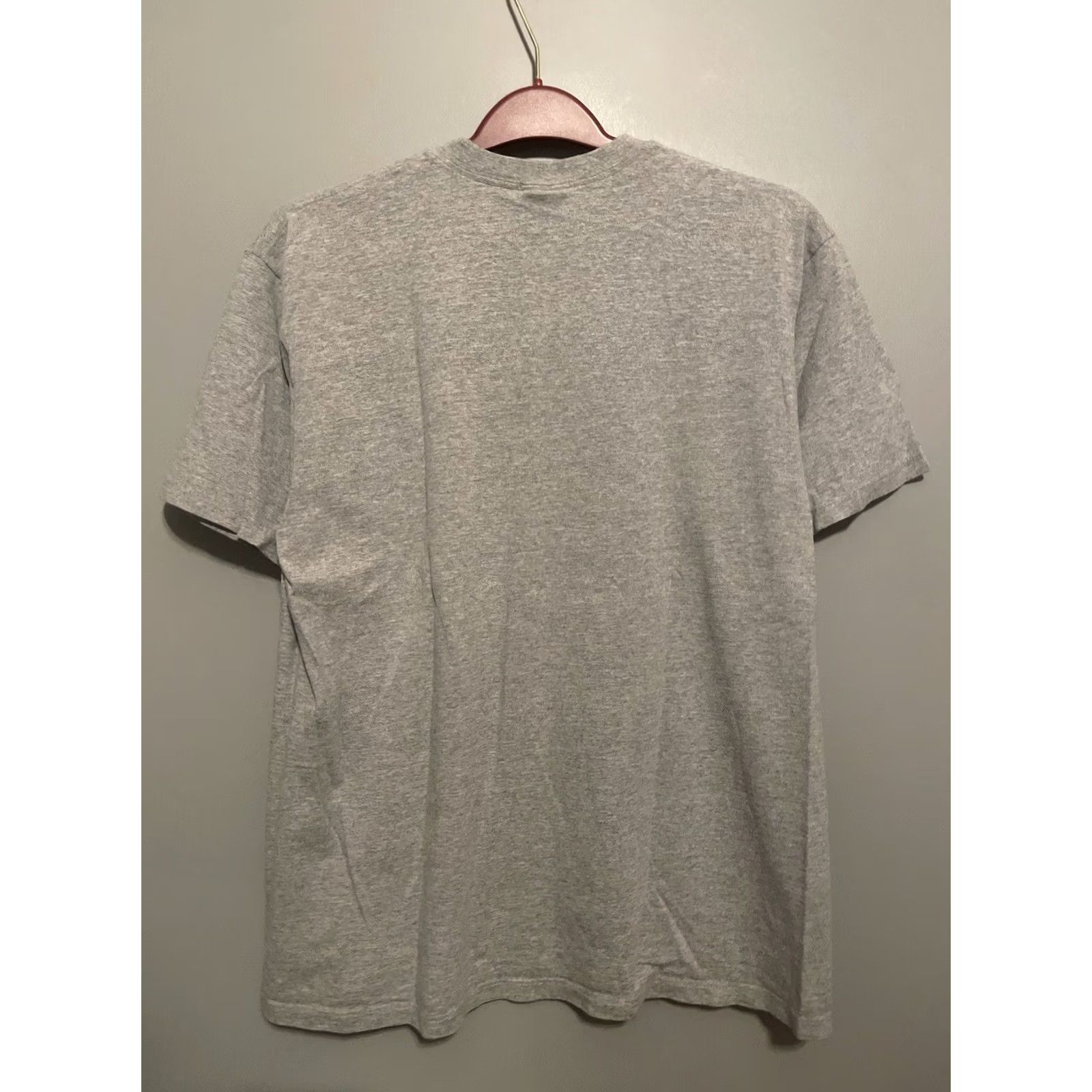 Nike VINTAGE Nike Shirt Mens Large Gray Short Sleeve Swoosh Logo 90s Retro Y2K A213 Size US L / EU 52-54 / 3 - 5 Thumbnail