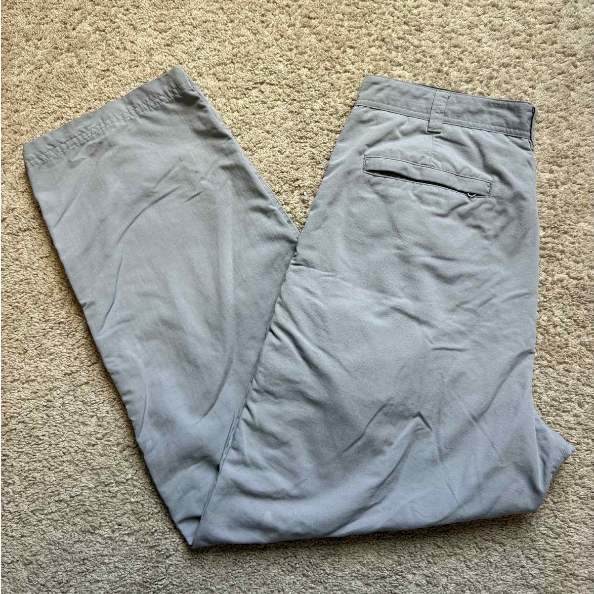Rei Rei UPF 50+ Straight Leg Hiking Pants Gray Mens W34 L30 Size US 34 / EU 50 - 3 Thumbnail