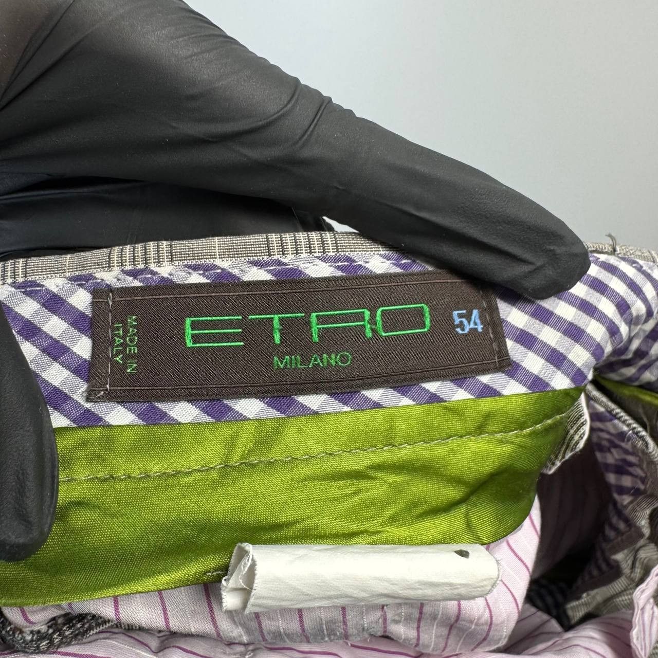 Etro Etro Milano Check Pants Mens 54 (Large) Size US 36 / EU 52 - 4 Thumbnail
