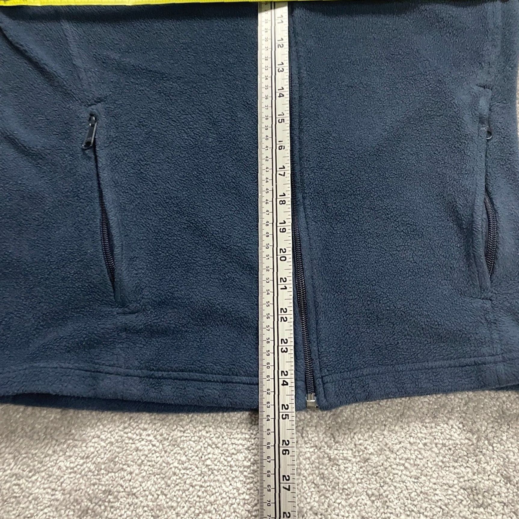 Vintage Columbia Vest Mens Small Navy Blue Fleece Steens Mountain 1535 Full Zip Pockets Size US S / EU 44-46 / 1 - 7 Thumbnail