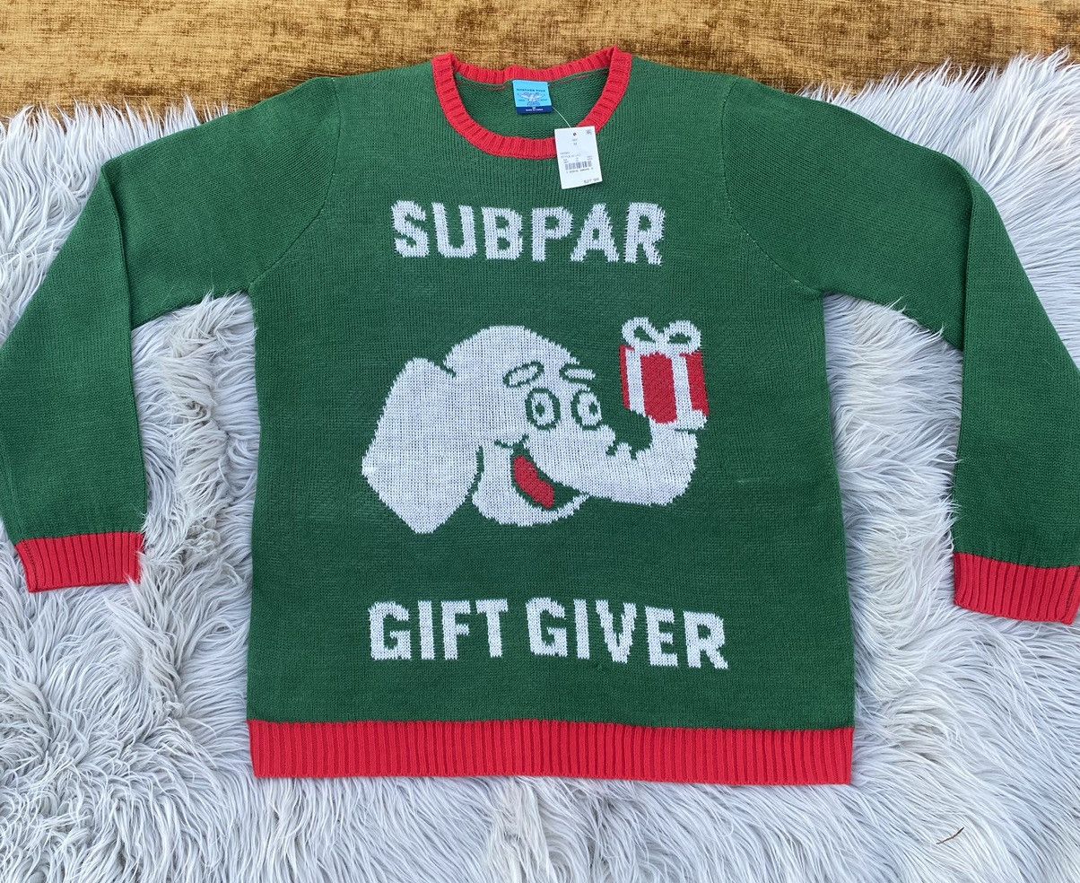 Other NWT Ugly Christmas Sweater Subpar Gift Giver Mens Medium Size US M / EU 48-50 / 2 - 1 Thumbnail
