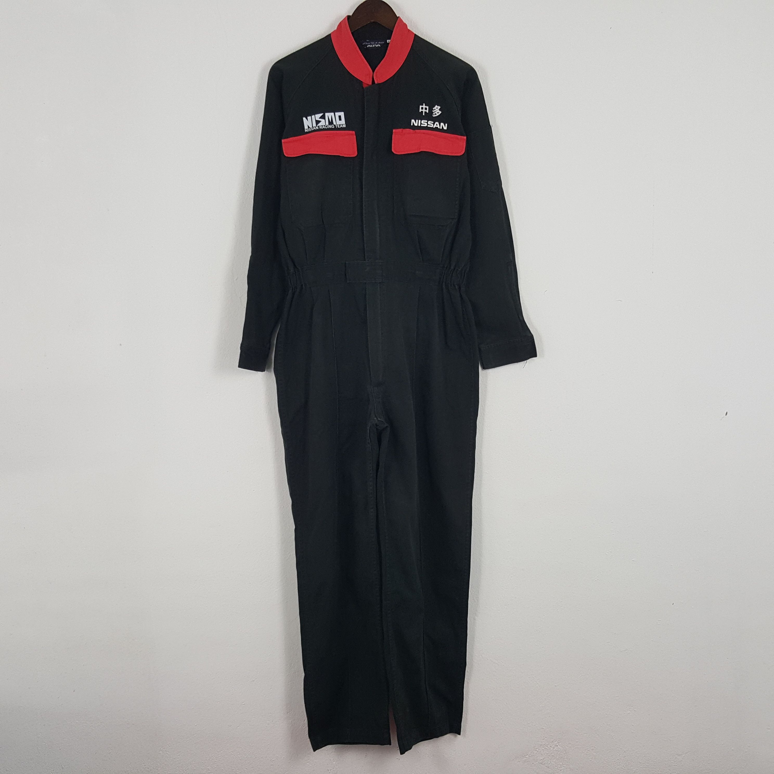 Japanese Brand × Vintage Vintage Nismo Racing Team Custom Art Japan Coverall Jacket Size US XL / EU 56 / 4 - 4 Thumbnail