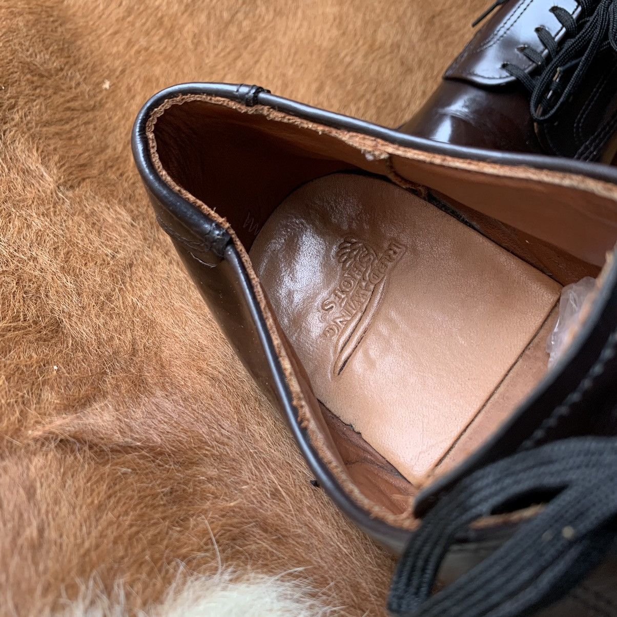 Leather × Red Wing × Vintage Red wing Mill-1 Blucher 9086 Size US 8.5 / EU 41-42 - 5 Thumbnail