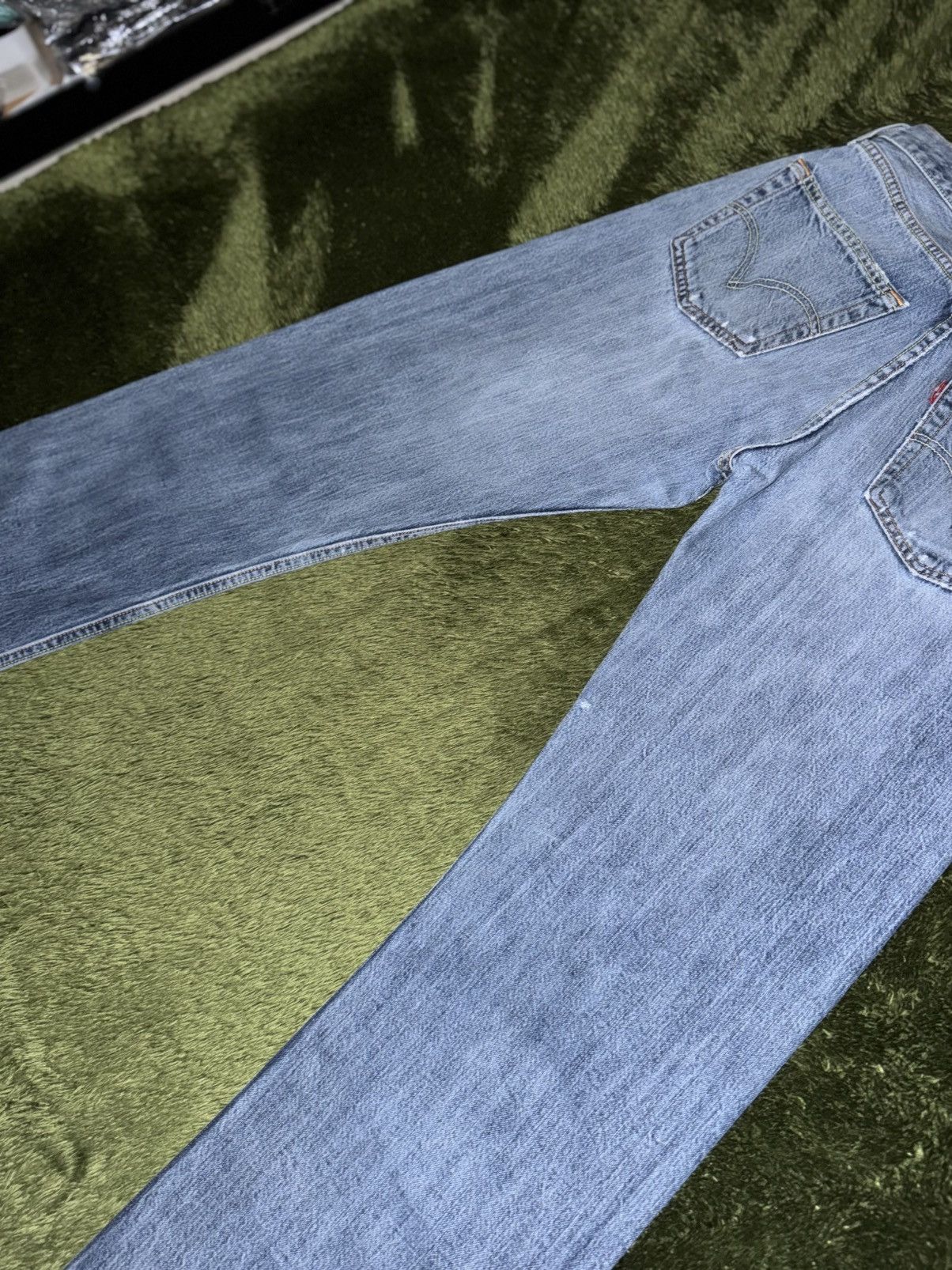 Levi's [W31/L34] Levis 501 Europe Repaired Vintage Wash Denim Pants Size US 31 - 10 Thumbnail