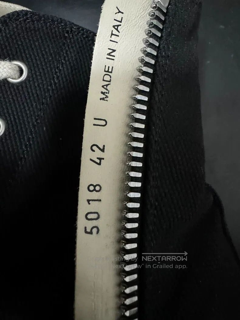Rick Owens Rick Owens Big Chuck Taylor Size US 9 / EU 42 - 9 Thumbnail