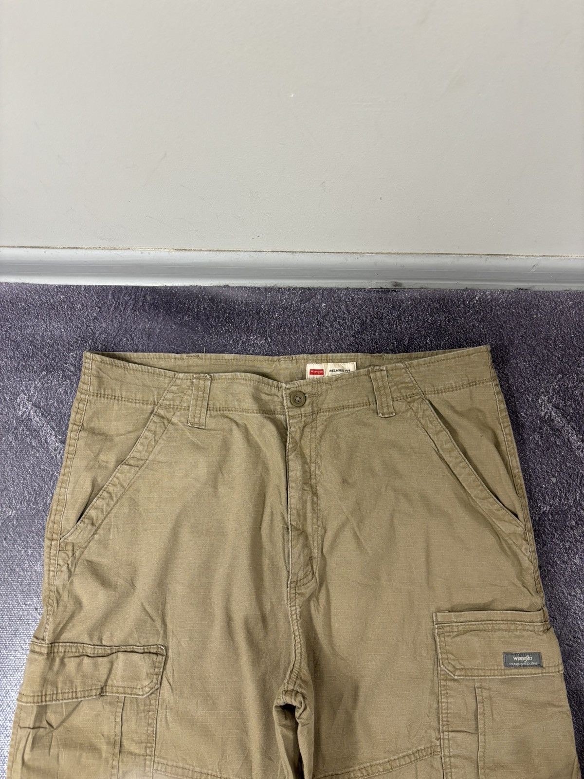 Wrangler Vintage Wrangler Men’s Utility Military Style Cargo Shorts Size US 36 / EU 52 - 7 Thumbnail