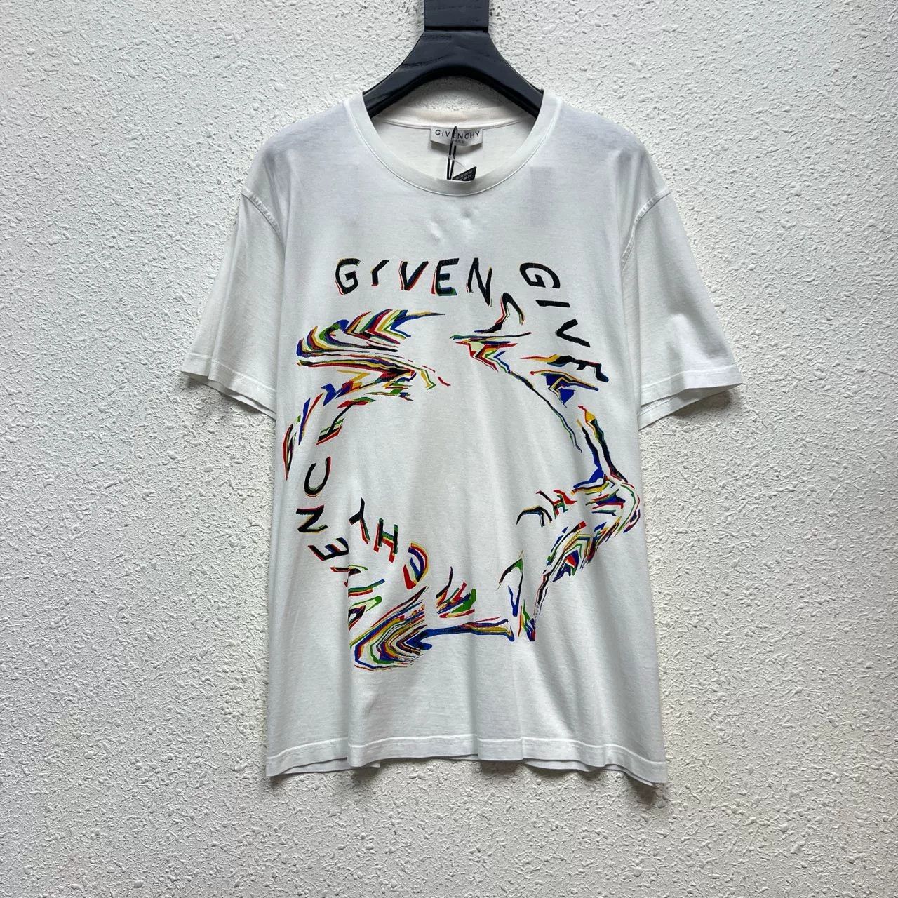 Givenchy Givenchy Graffiti Logo Short Sleeve T-Shirt Size US S / EU 44-46 / 1 - 1 Thumbnail