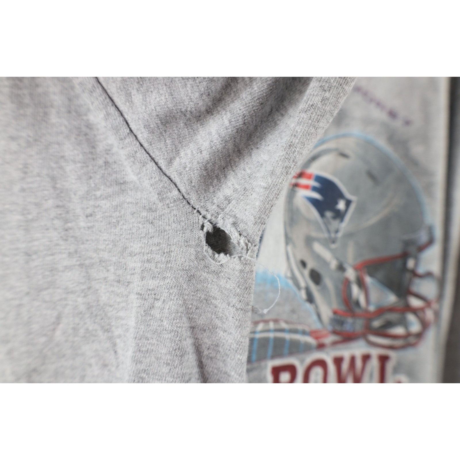 Vintage Vintage Super Bowl XLII New England Patriots T-Shirt Size US XL / EU 56 / 4 - 6 Thumbnail