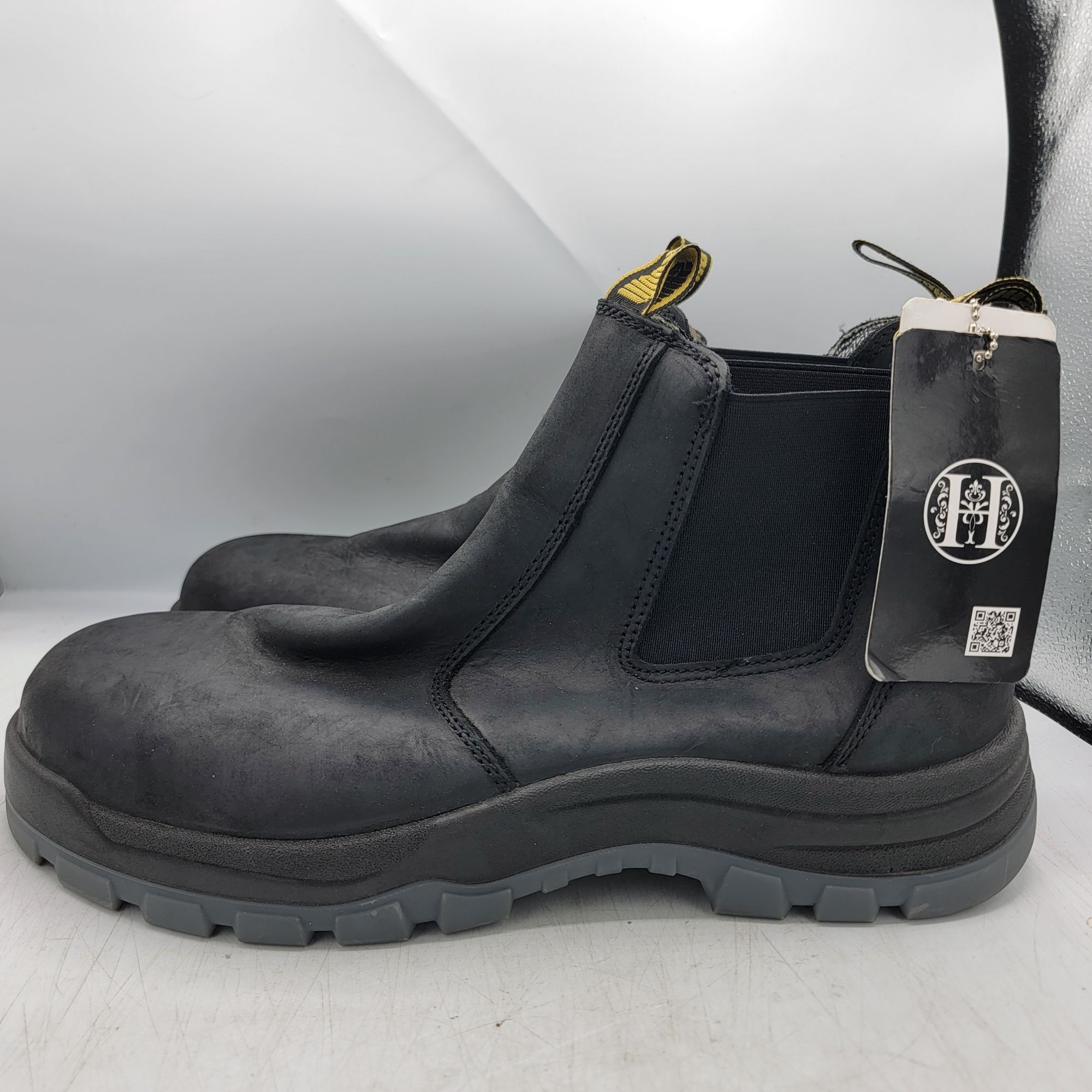 Other Handmen Mens 13 Black Work Boots Waterproof Outdoors Heavy D Size US 13 / EU 46 - 12 Thumbnail