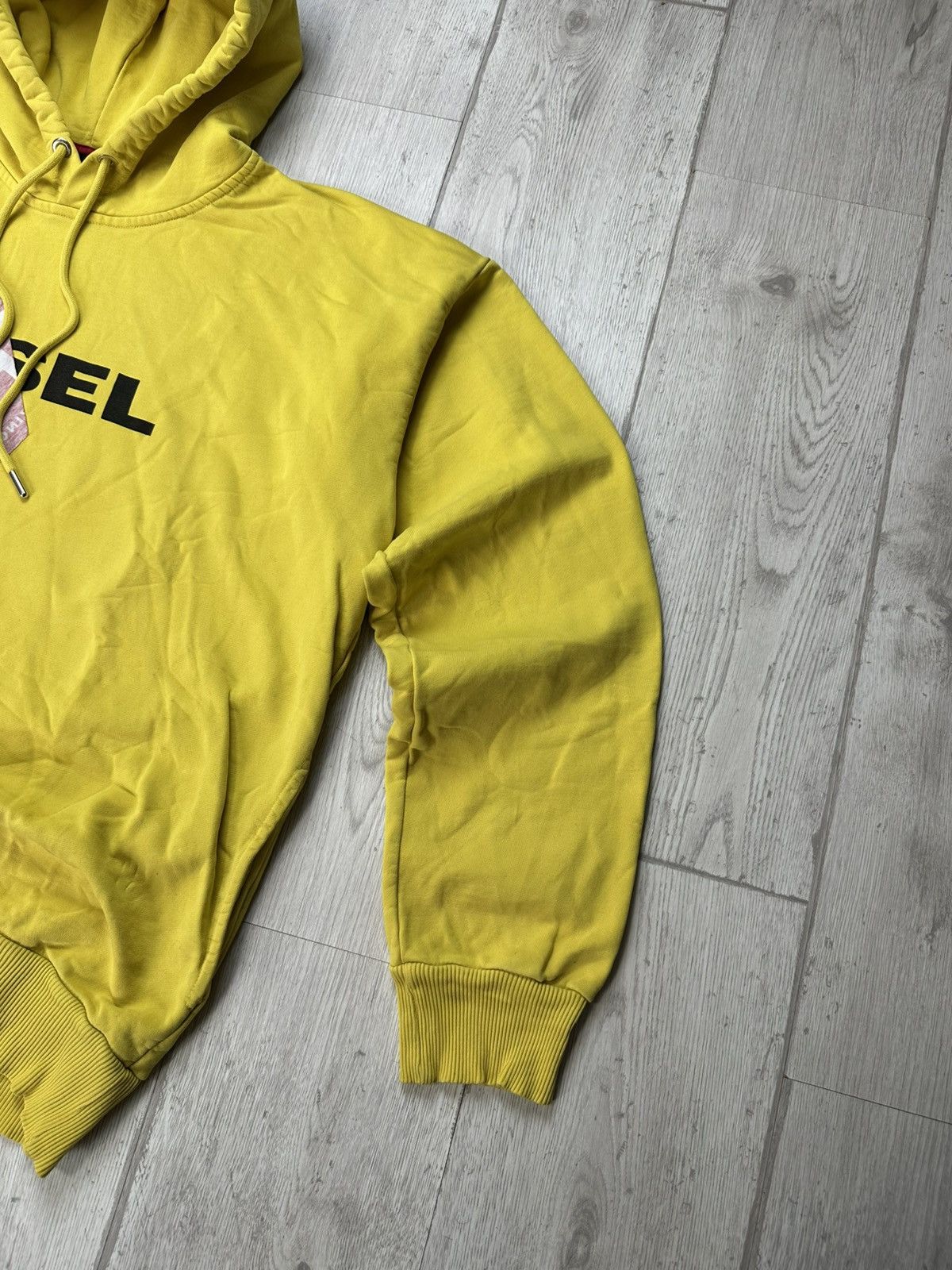 Diesel Diesel Big Logo Streetwear Sticker Hoodie Size US XL / EU 56 / 4 - 2 Thumbnail