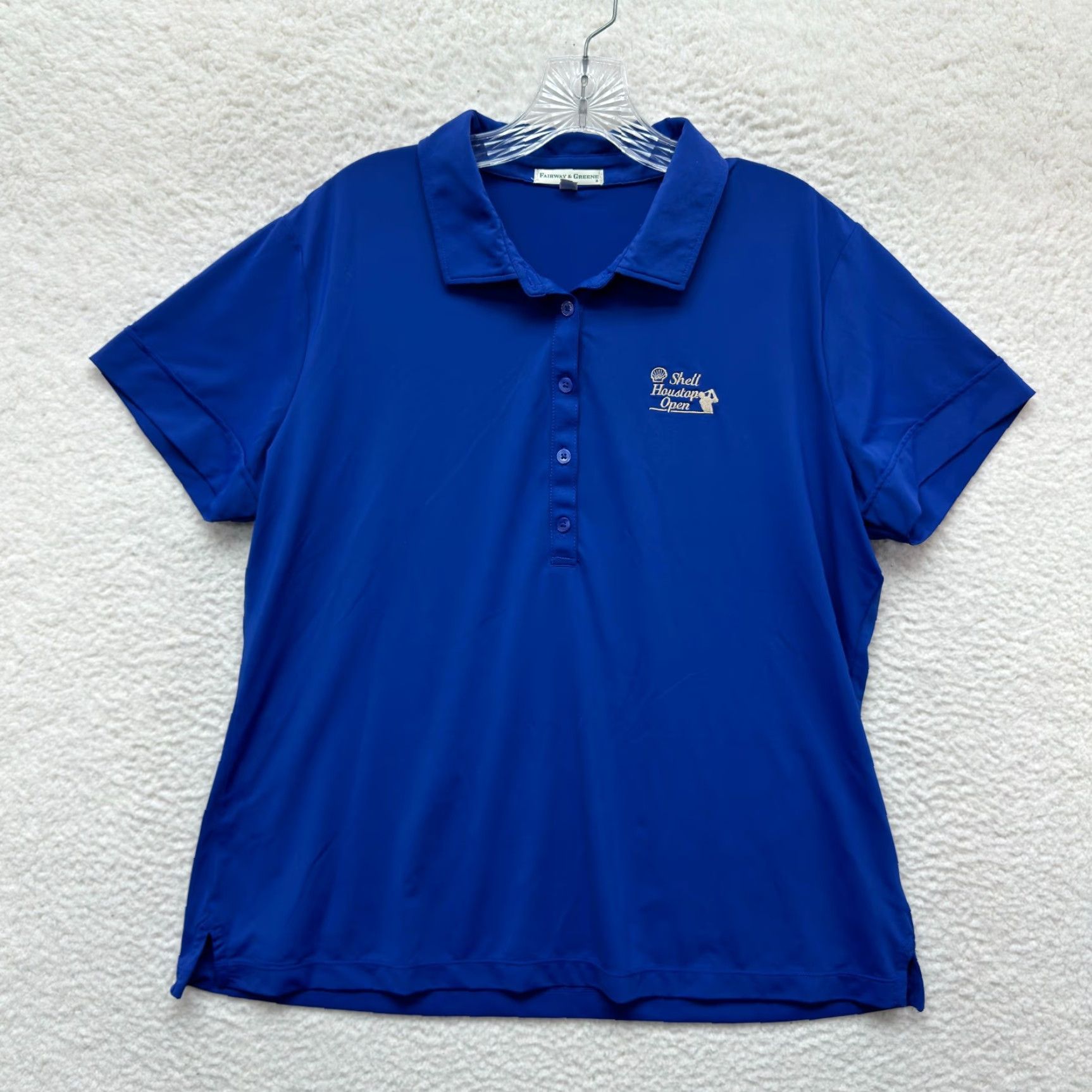 Vintage VINTAGE Fairway & Greene Golf Polo Shirt XL Women Shell Houston Open Performance Shirt Size XL / US 12-14 / IT 48-50 - 2 Thumbnail