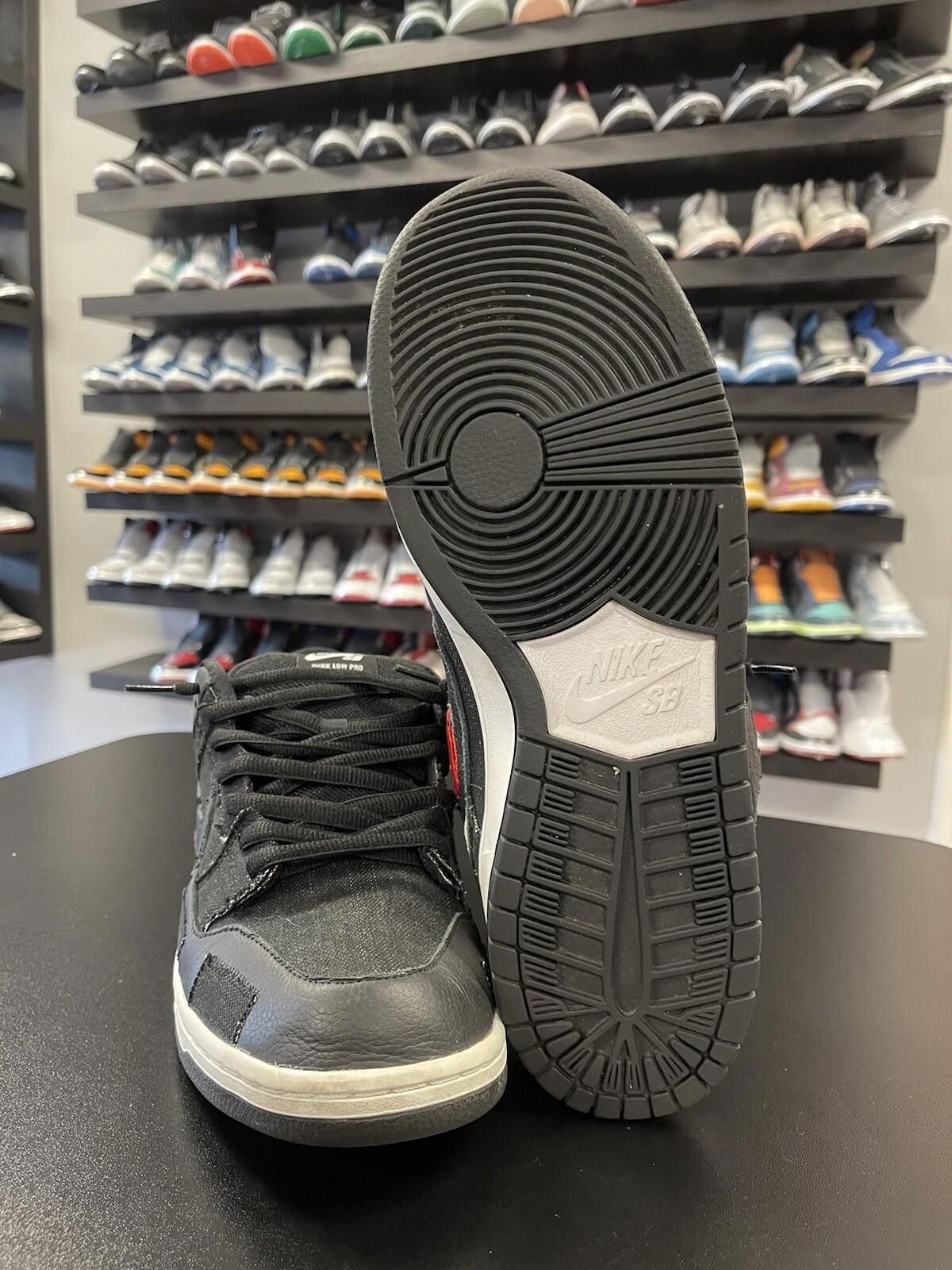 Nike Size 12 - Nike SB Dunk Low Wasted Youth Black Sneaker Size US 12 / EU 45 - 8 Thumbnail