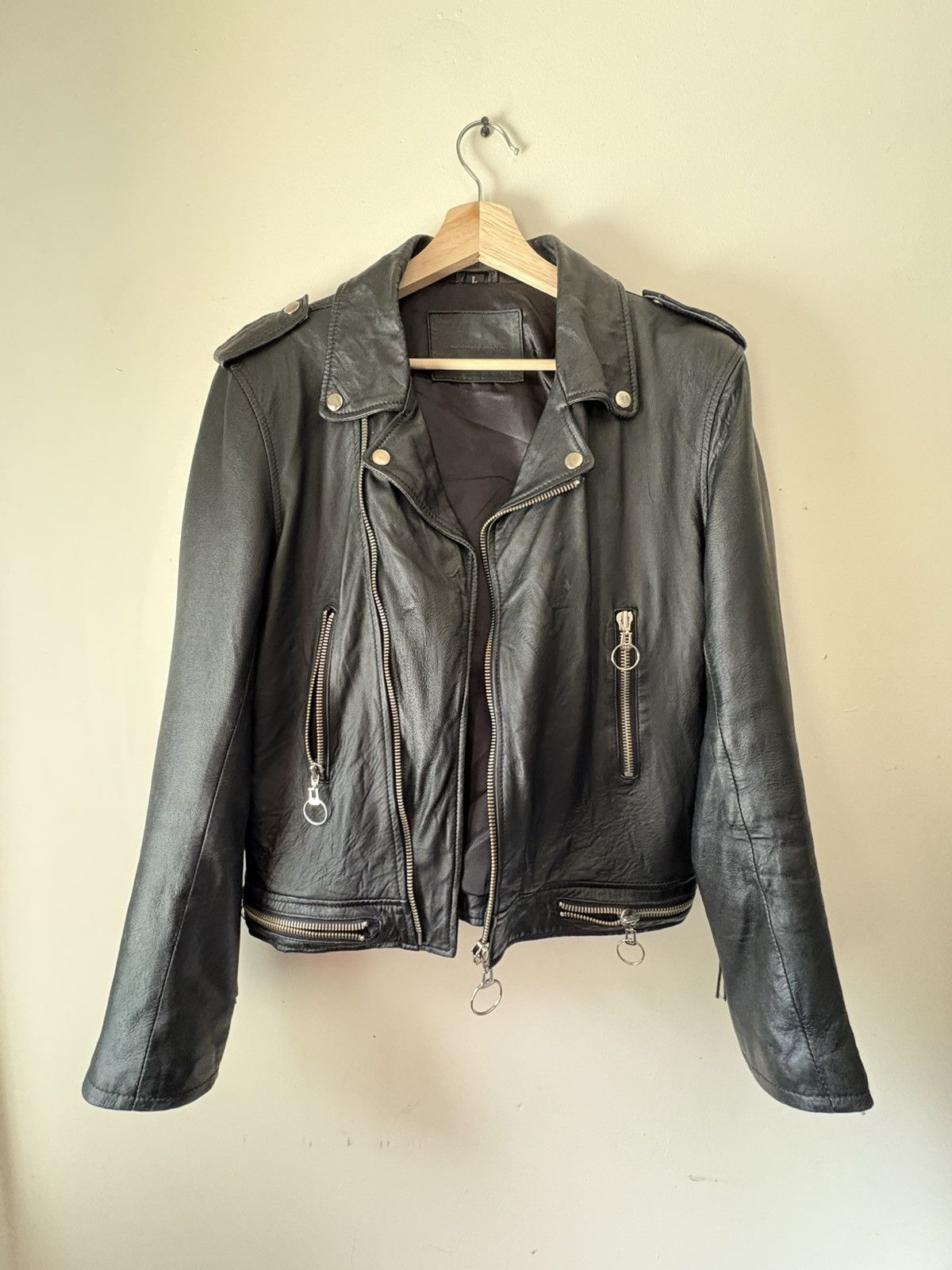 ALEXANDER DIGENOVA Alexander Digenova Leather Perfecto Biker Jacket Size US L / EU 52-54 / 3 - 1 Thumbnail